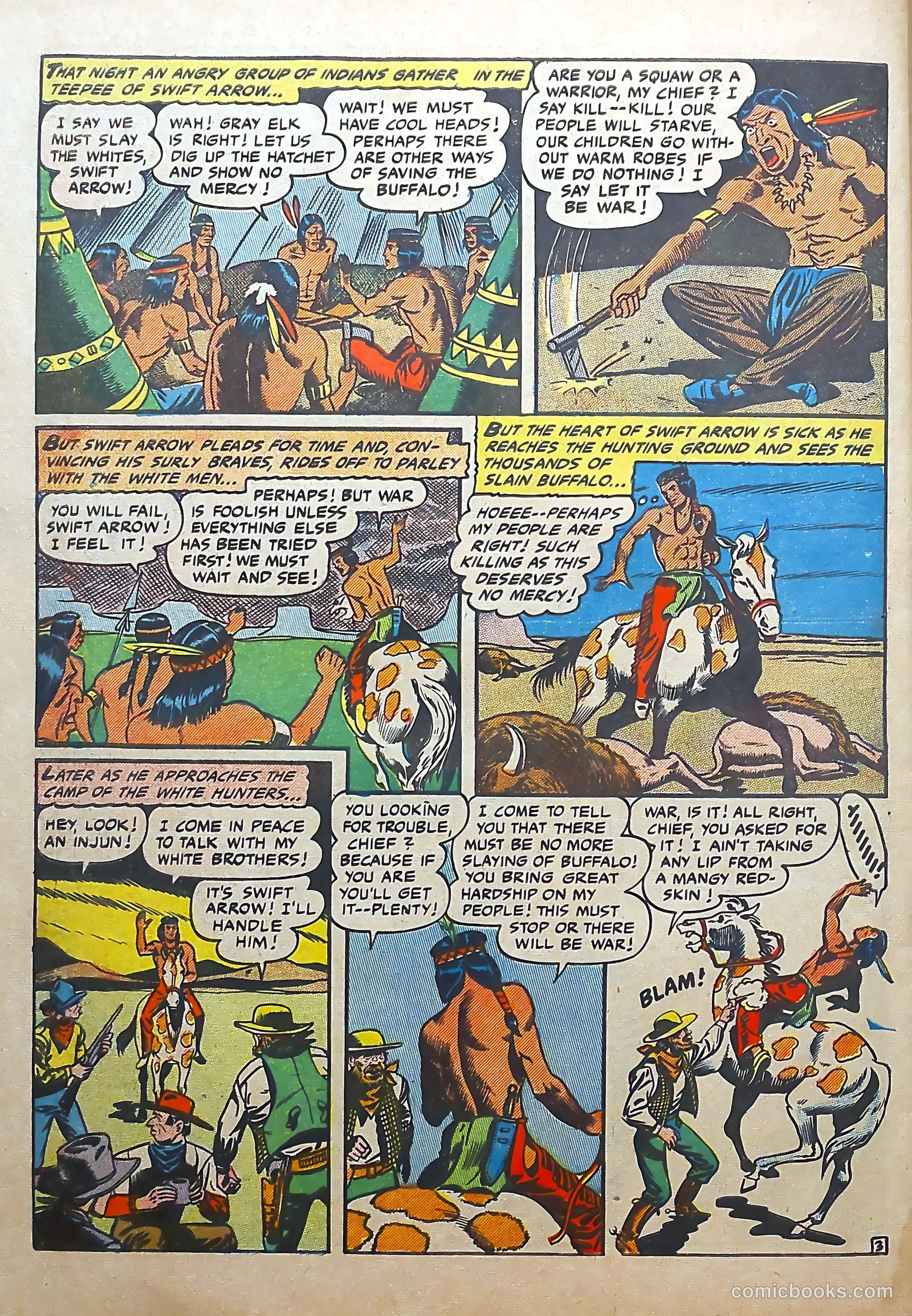 The Lone Rider #22 (1954) — page 32 of 36