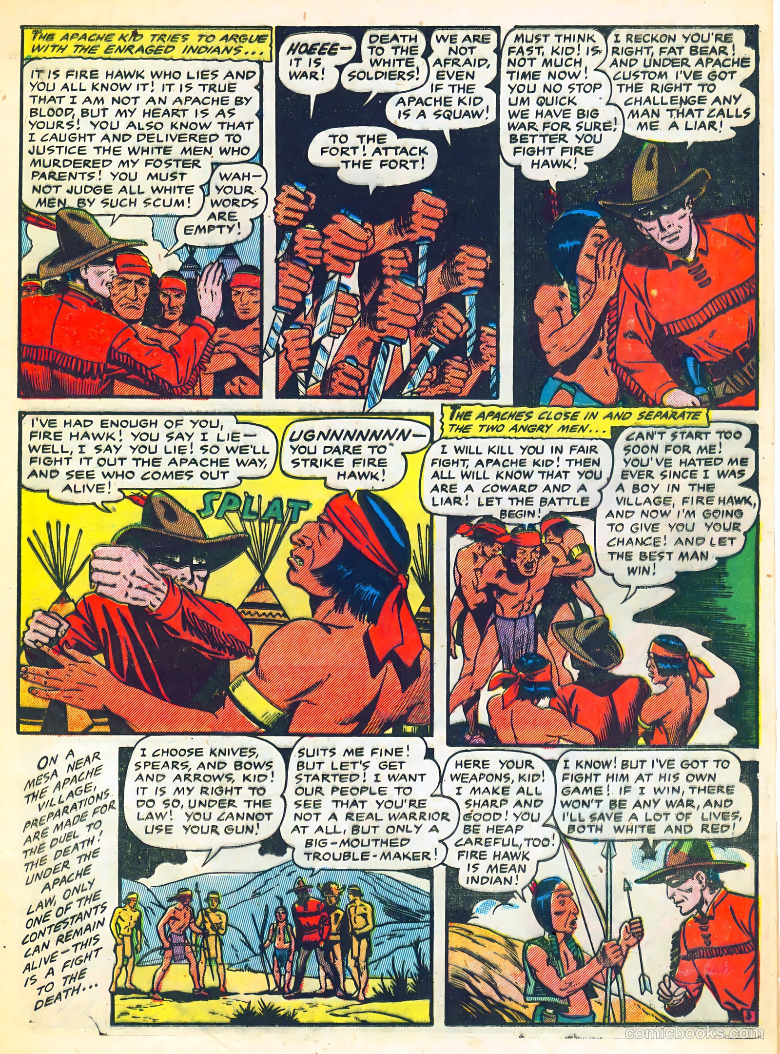 The Lone Rider #23 (1954) — page 15 of 36