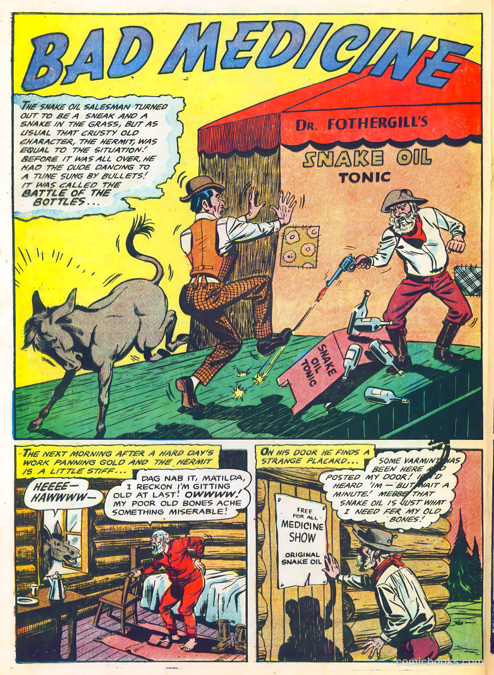 The Lone Rider #23 (1954) — page 20 of 36