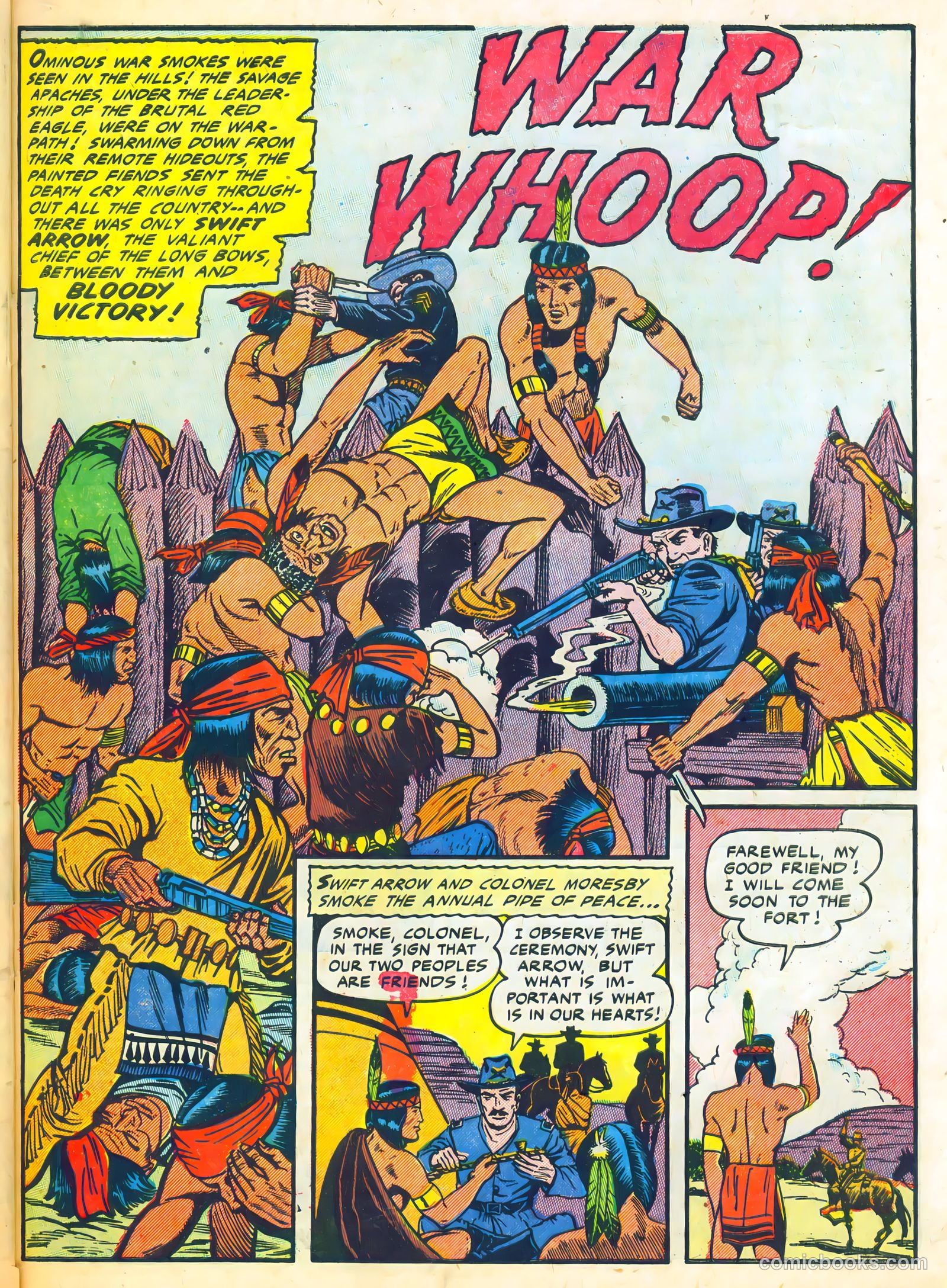 The Lone Rider #23 (1954) — page 27 of 36