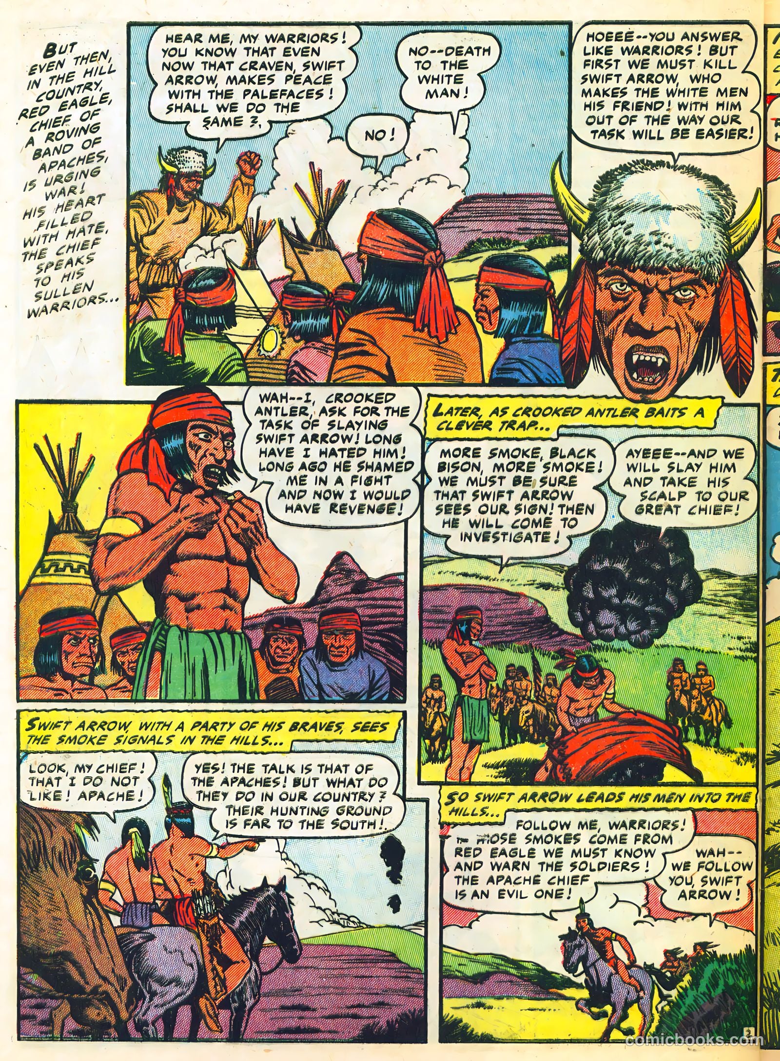 The Lone Rider #23 (1954) — page 28 of 36