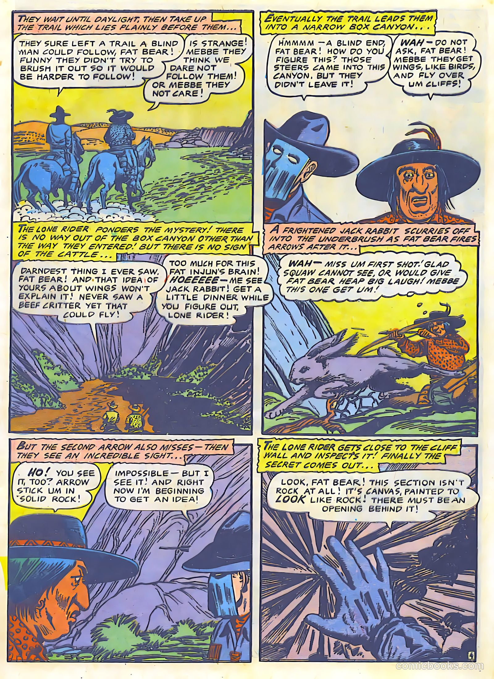 The Lone Rider #24 (1953) — page 5 of 27
