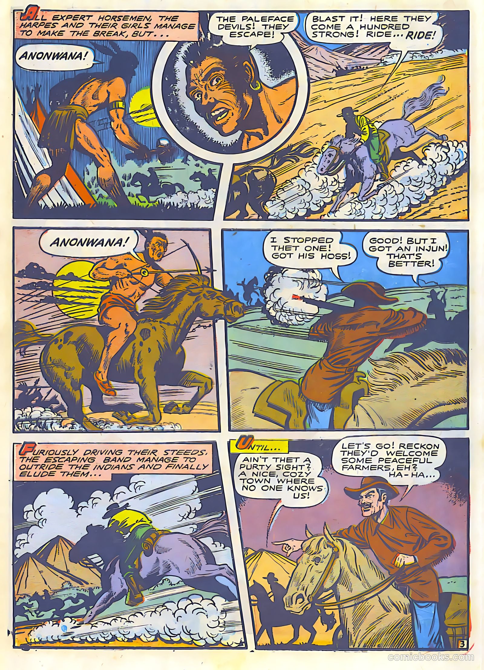 The Lone Rider #24 (1953) — page 11 of 27