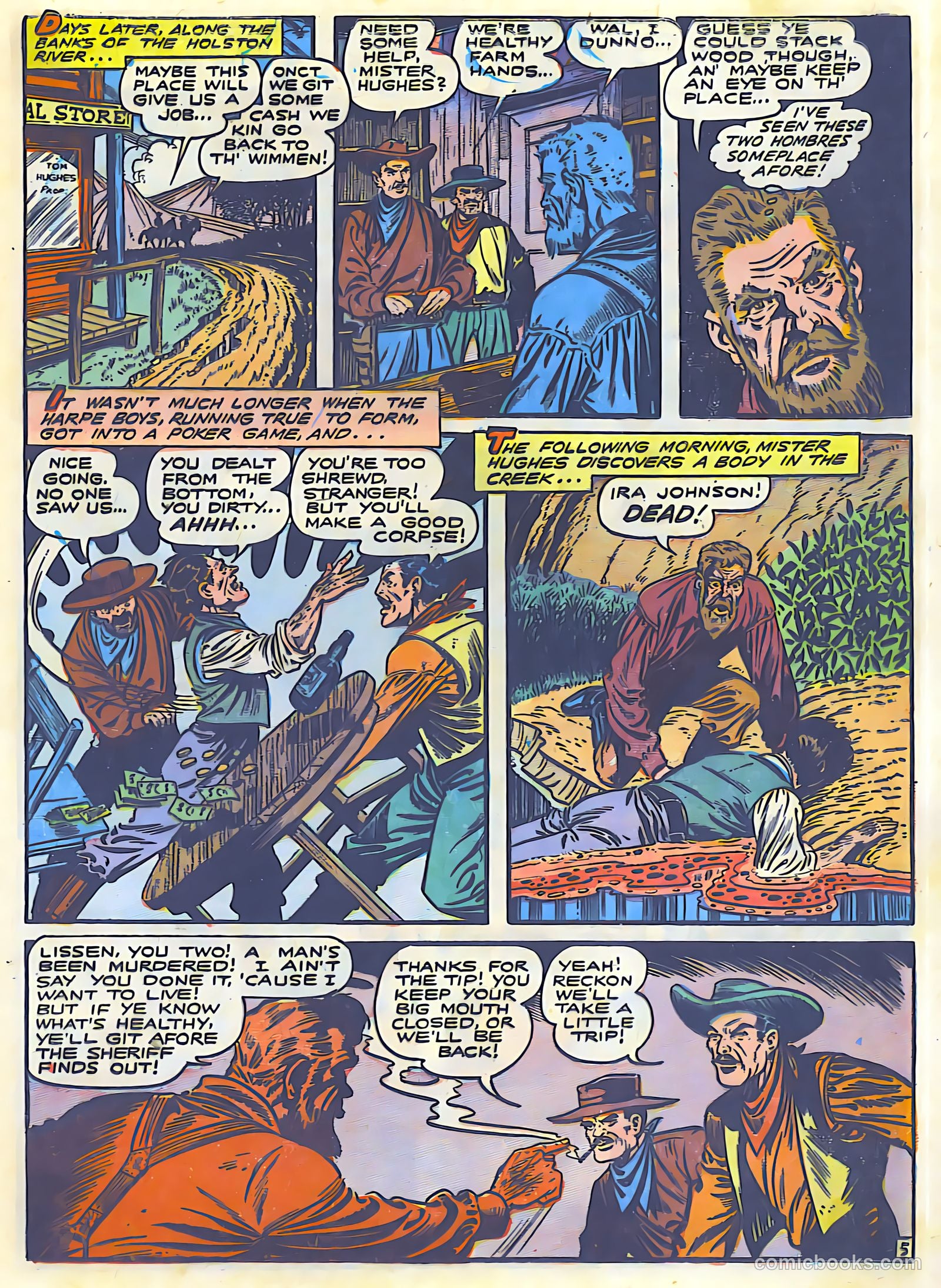 The Lone Rider #24 (1953) — page 13 of 27