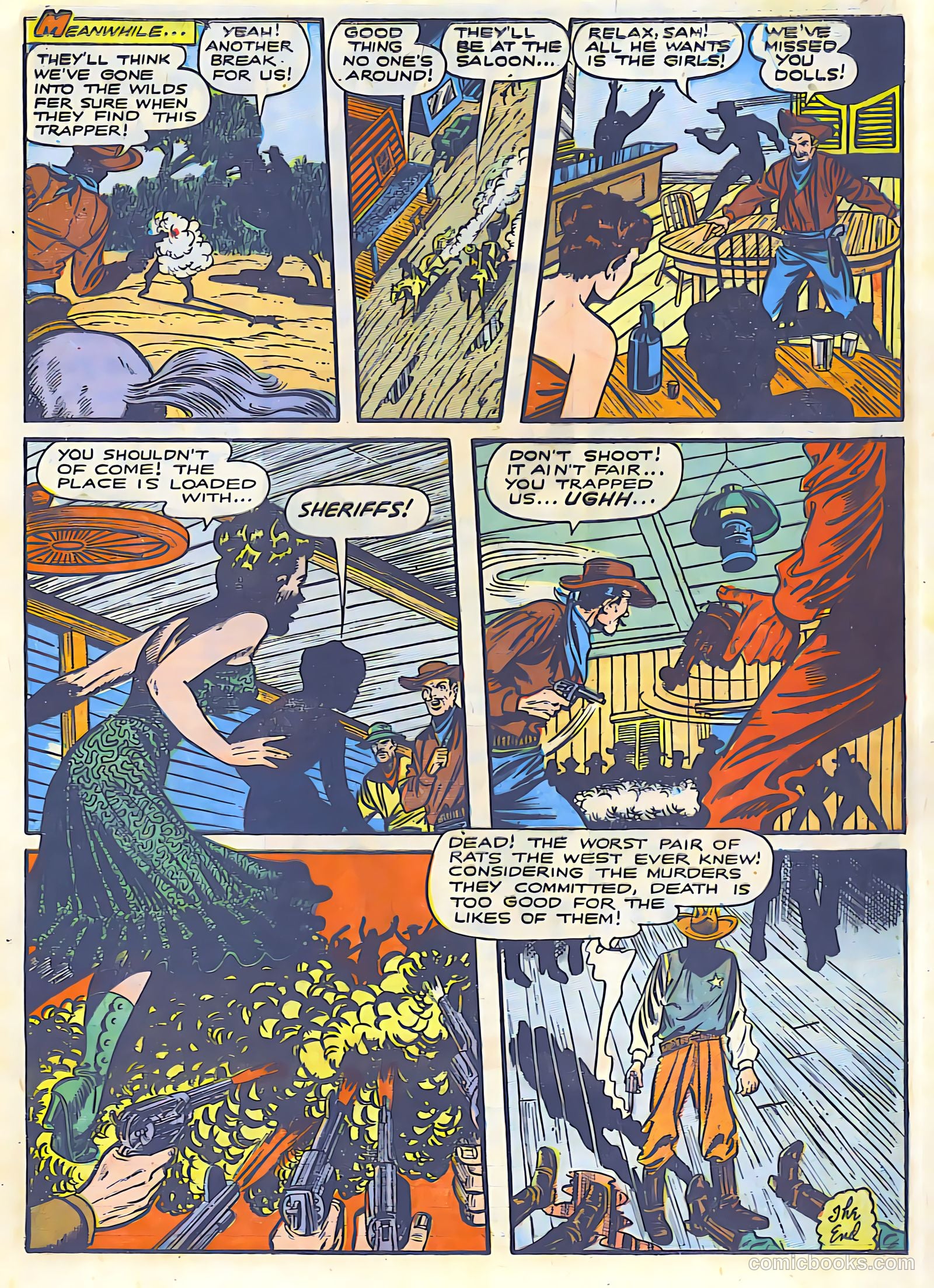The Lone Rider #24 (1953) — page 15 of 27