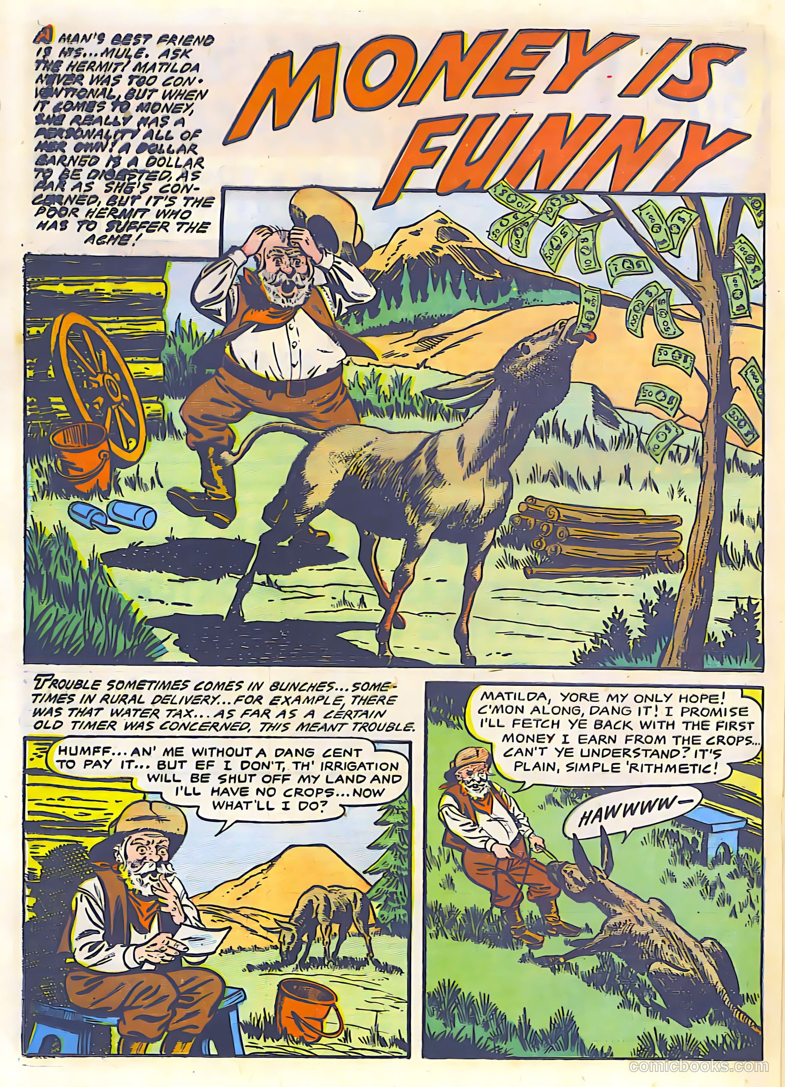 The Lone Rider #24 (1953) — page 16 of 27