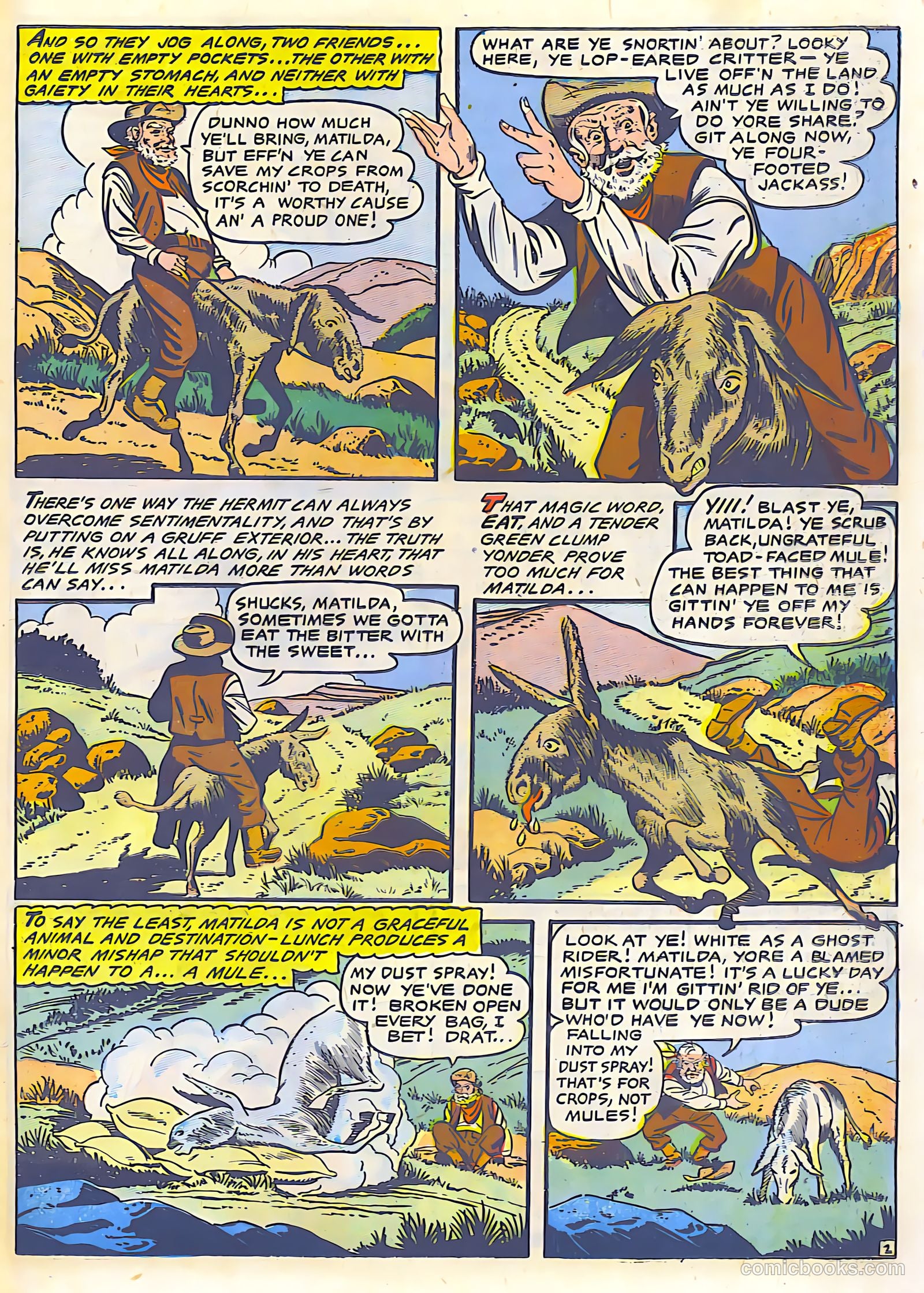 The Lone Rider #24 (1953) — page 17 of 27