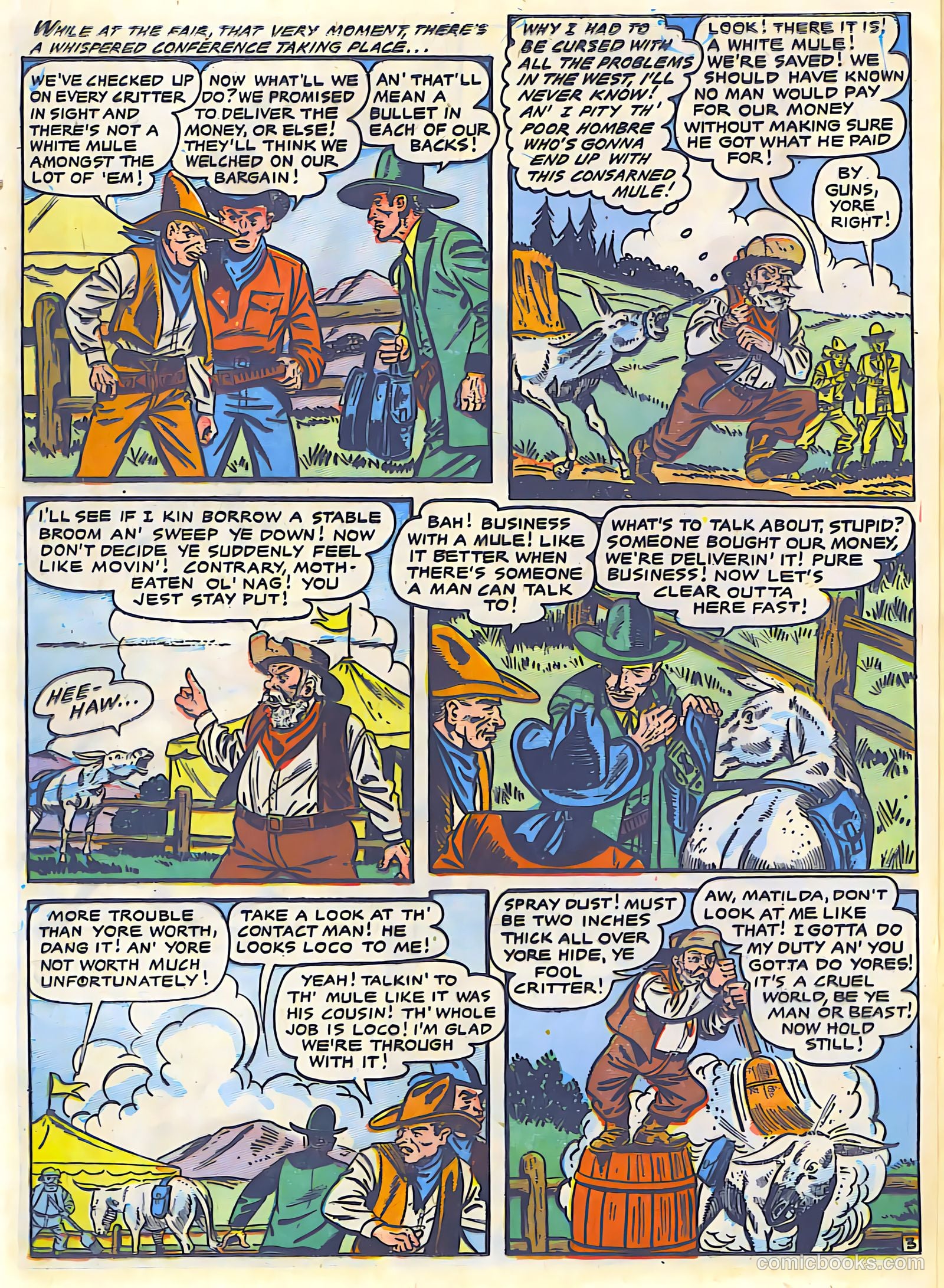 The Lone Rider #24 (1953) — page 18 of 27
