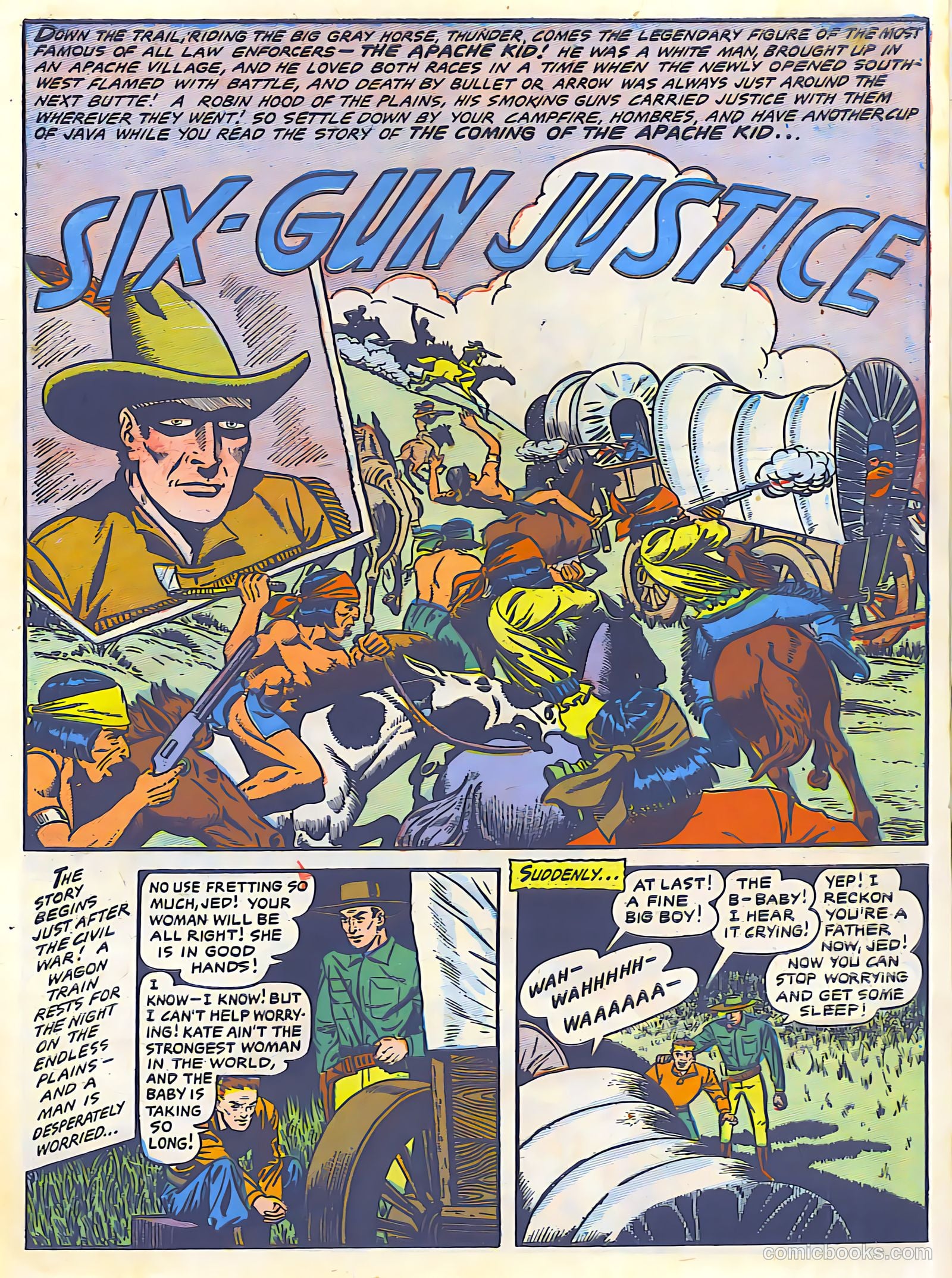 The Lone Rider #24 (1953) — page 21 of 27