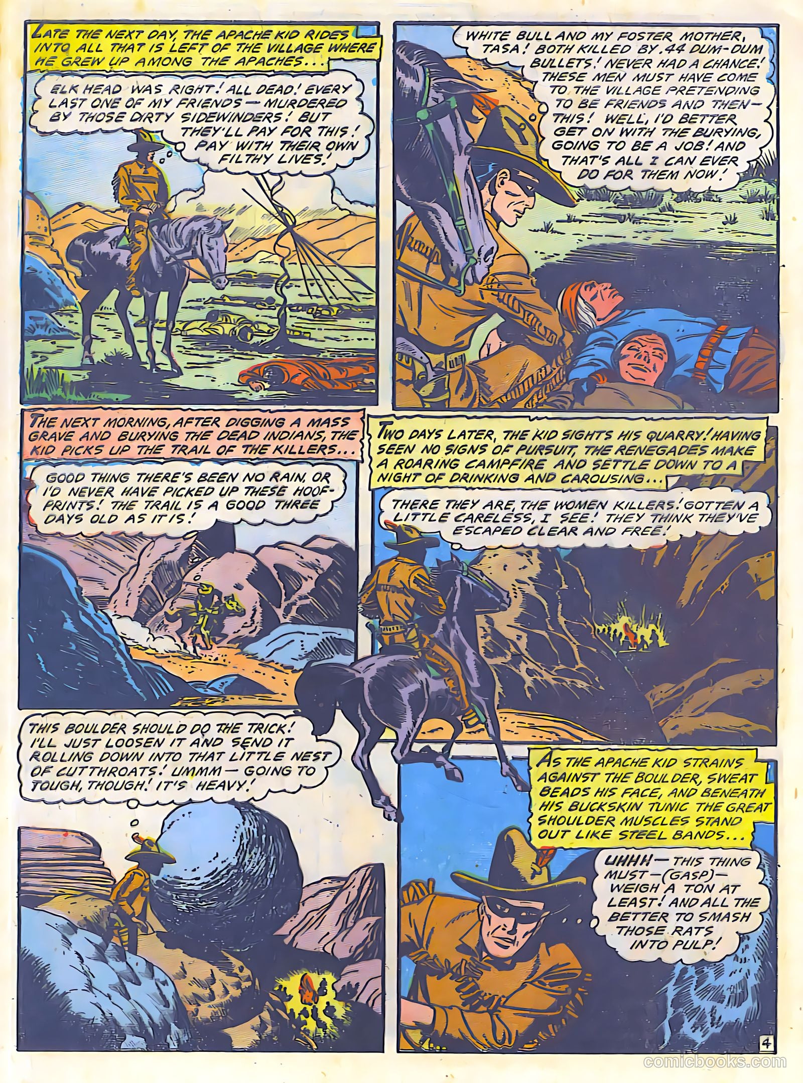 The Lone Rider #24 (1953) — page 24 of 27