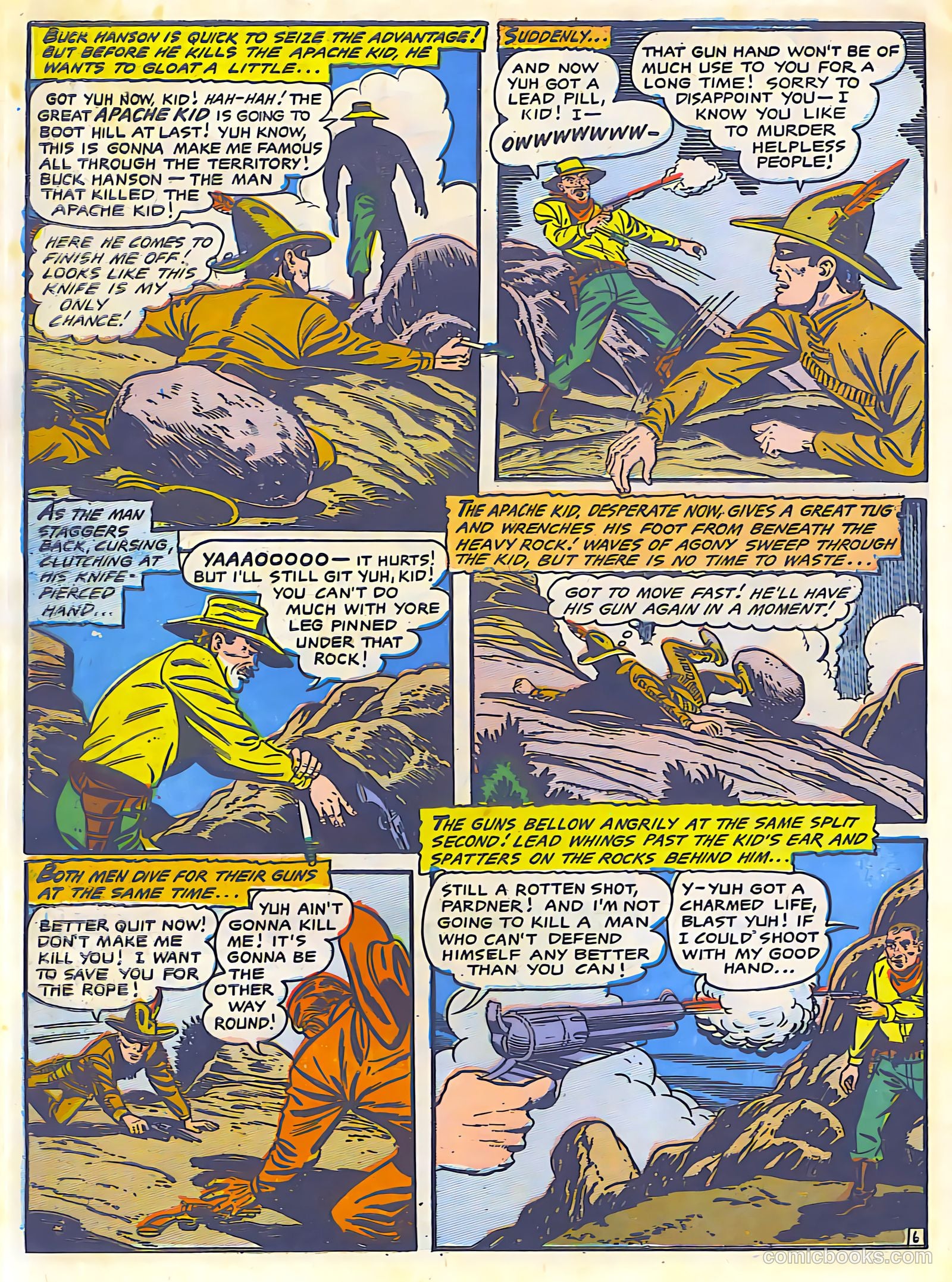 The Lone Rider #24 (1953) — page 26 of 27