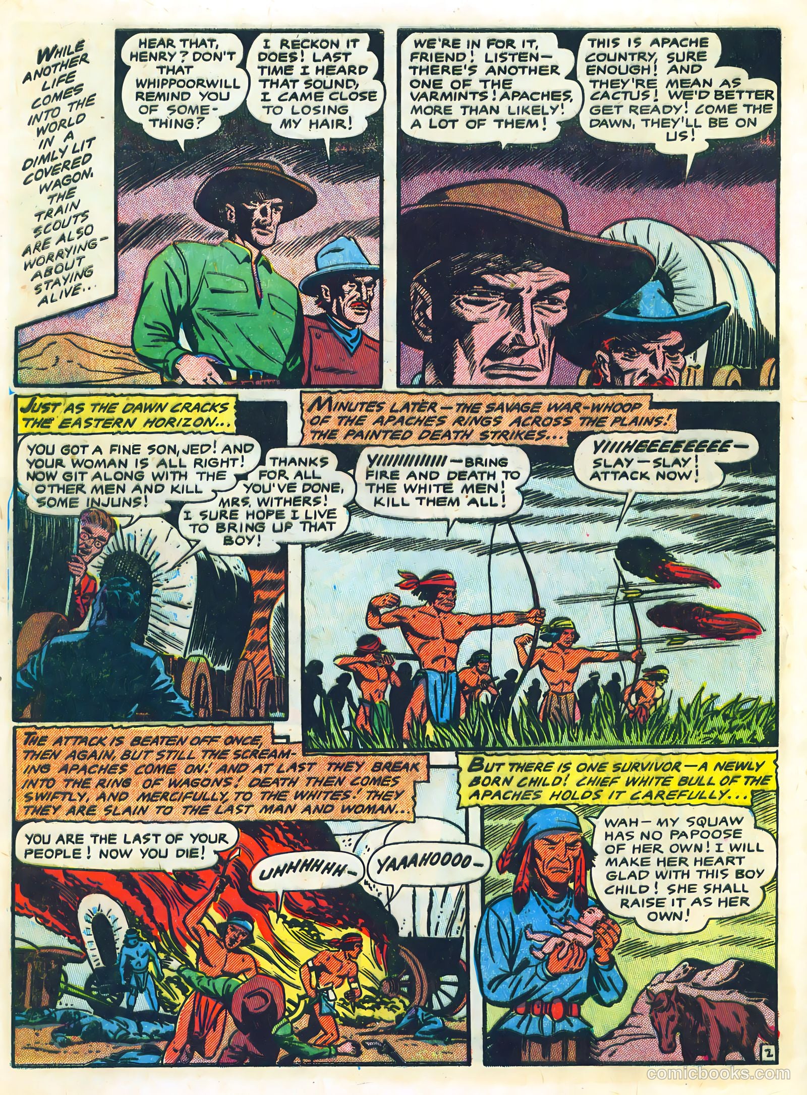 The Lone Rider #24 (1955) — page 28 of 36