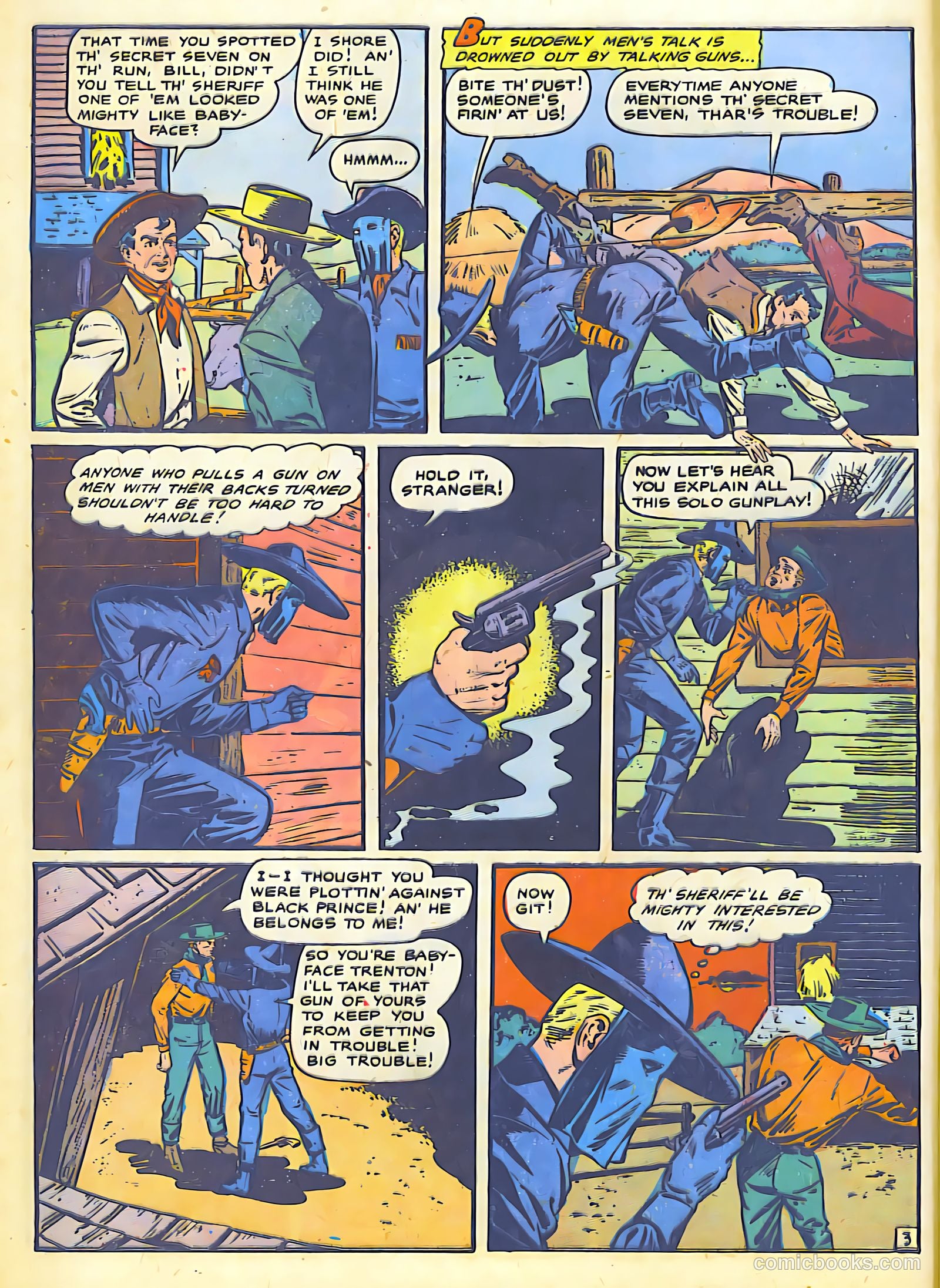 The Lone Rider #25 (1955) — page 6 of 36