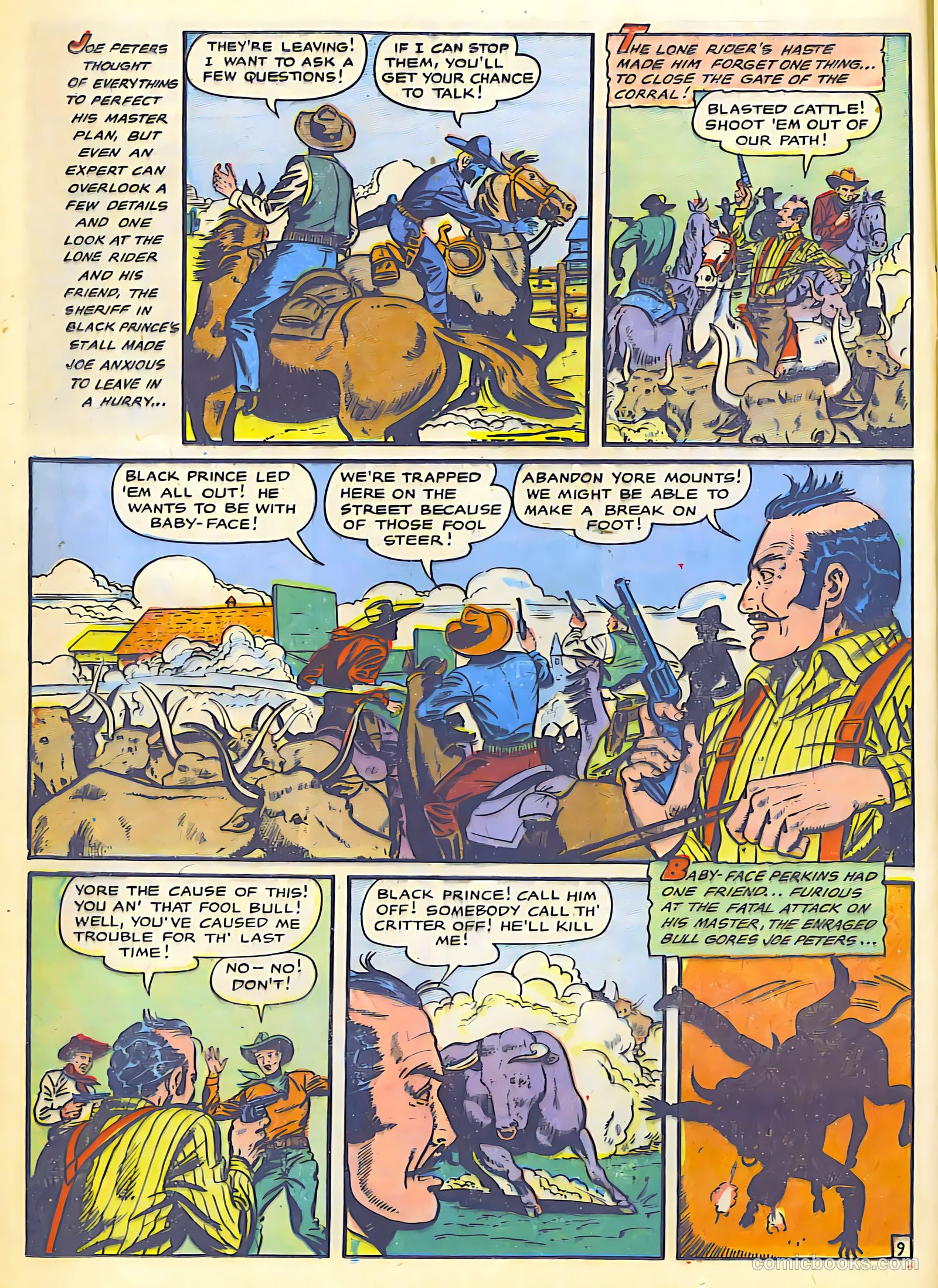 The Lone Rider #25 (1955) — page 12 of 36