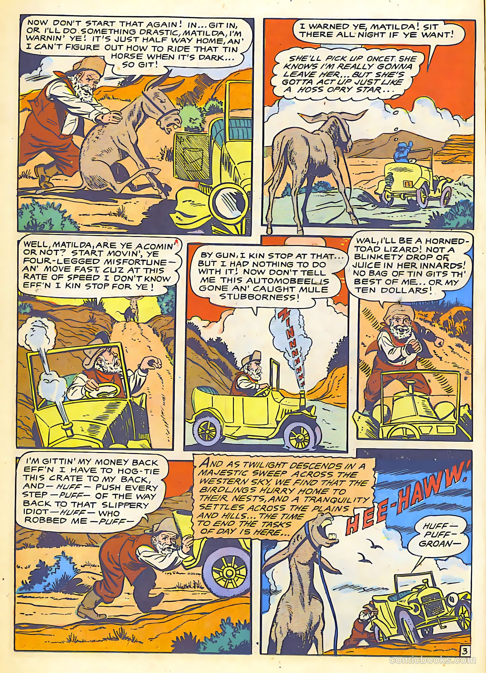 The Lone Rider #25 (1955) — page 16 of 36
