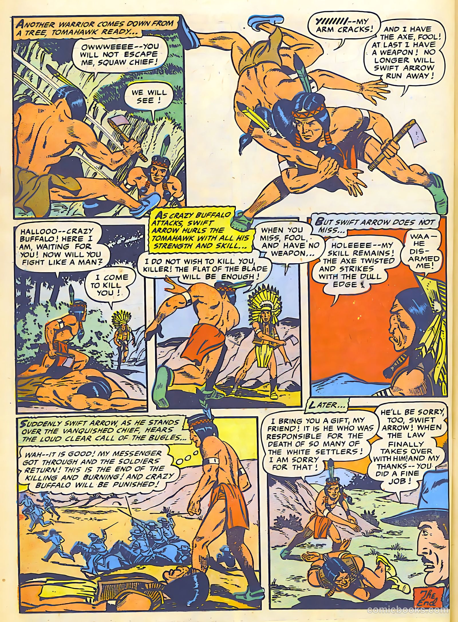 The Lone Rider #25 (1955) — page 26 of 36