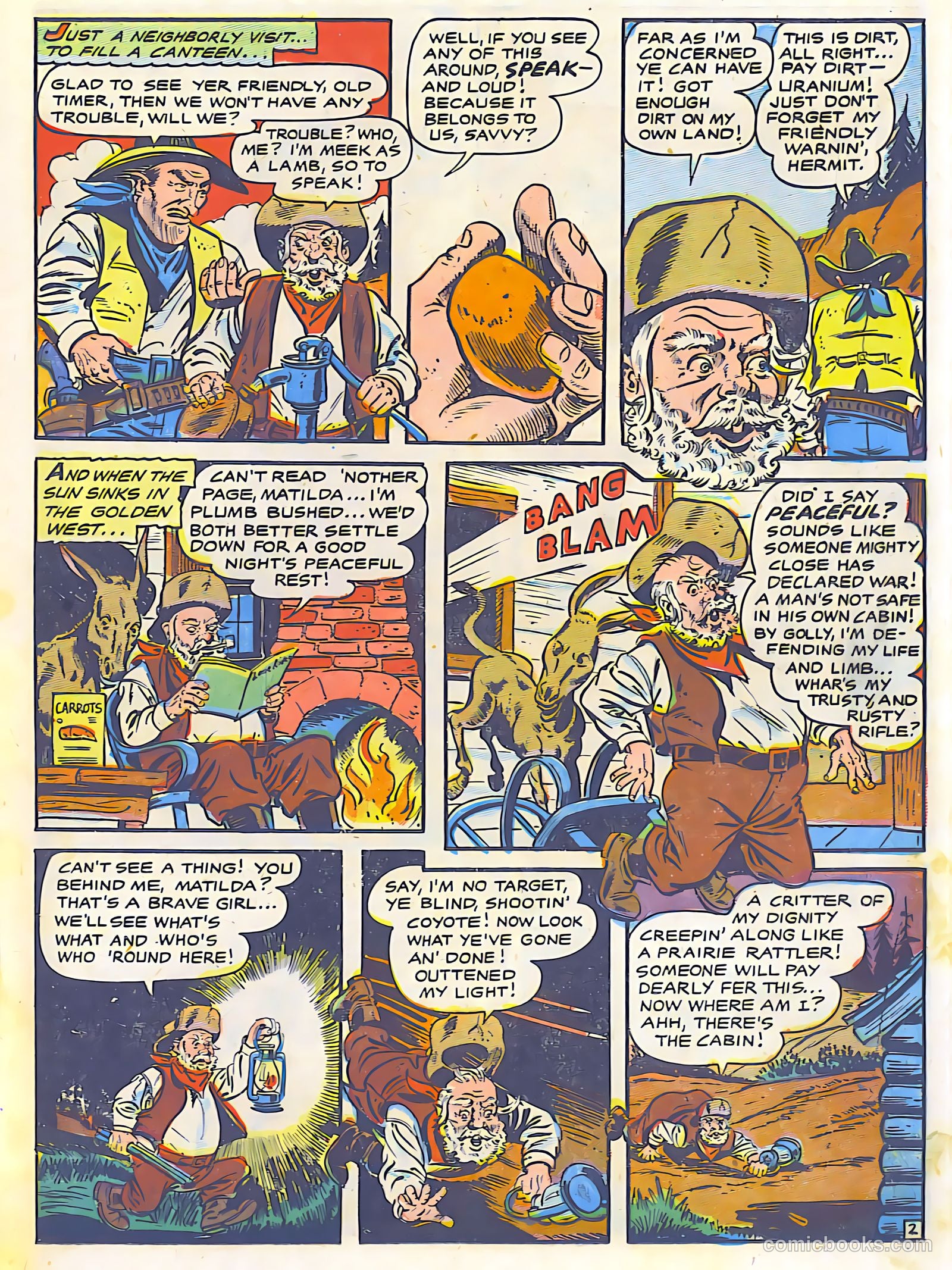 The Lone Rider #26 (1955) — page 13 of 36