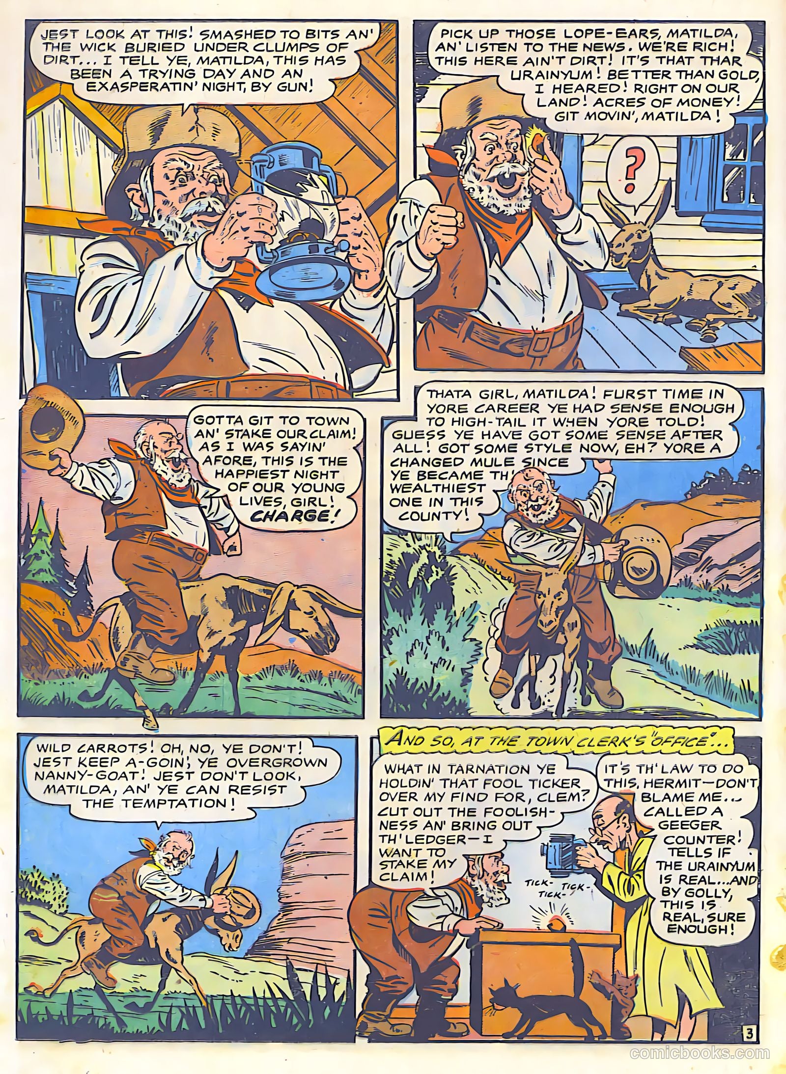 The Lone Rider #26 (1955) — page 14 of 36