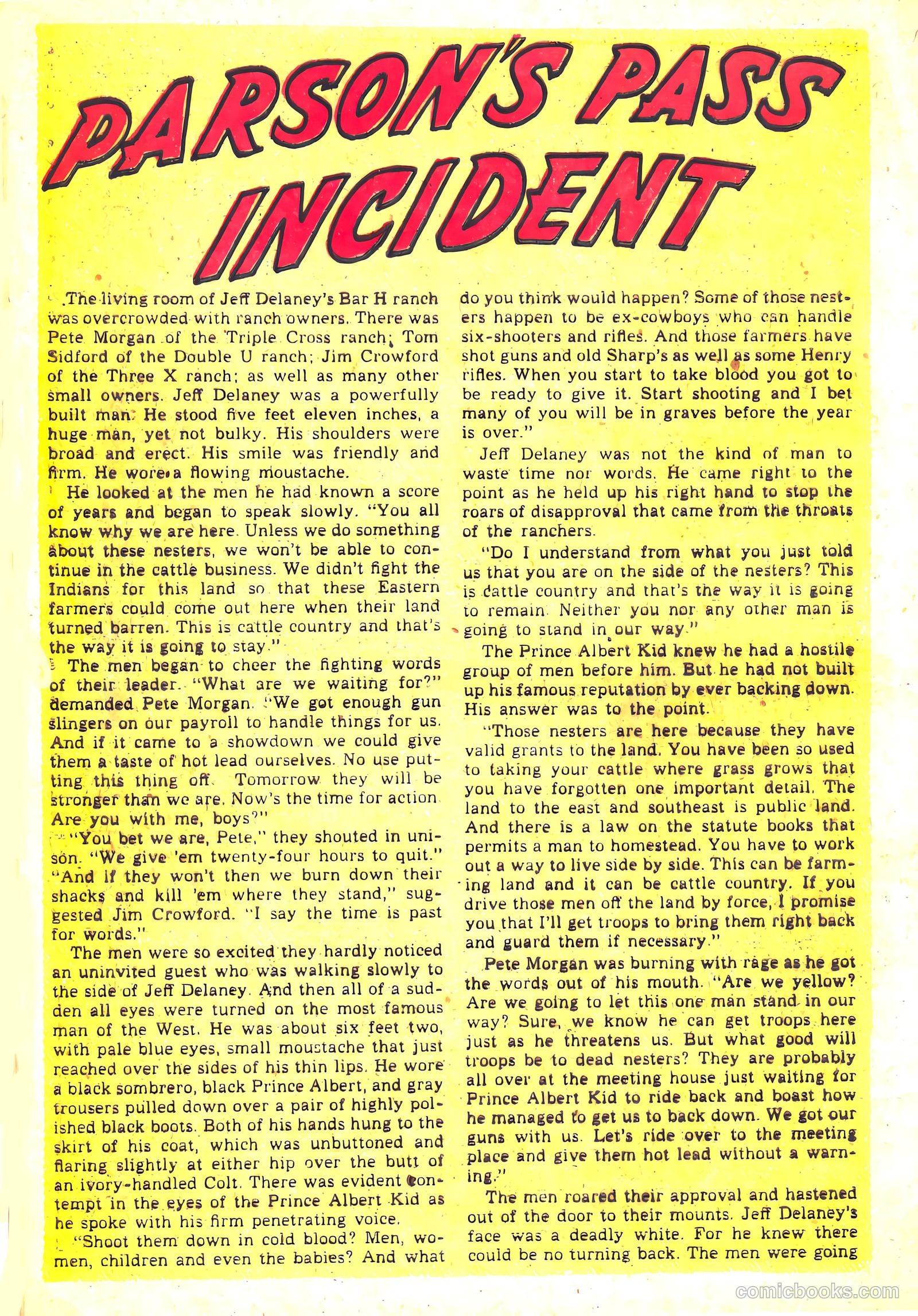 The Lone Rider #26 (1955) — page 21 of 36