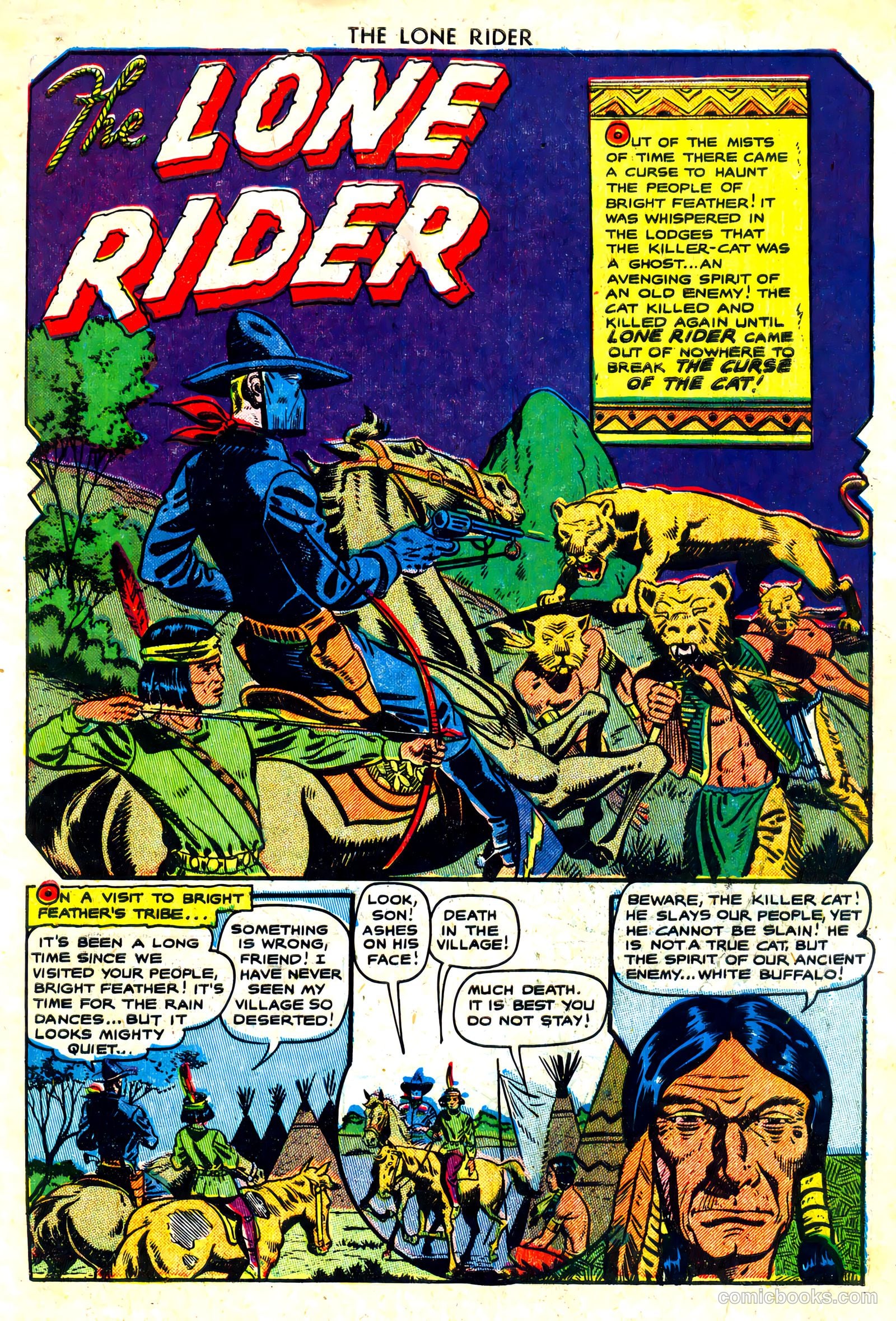 The Lone Rider #3 (1951) — page 3 of 36