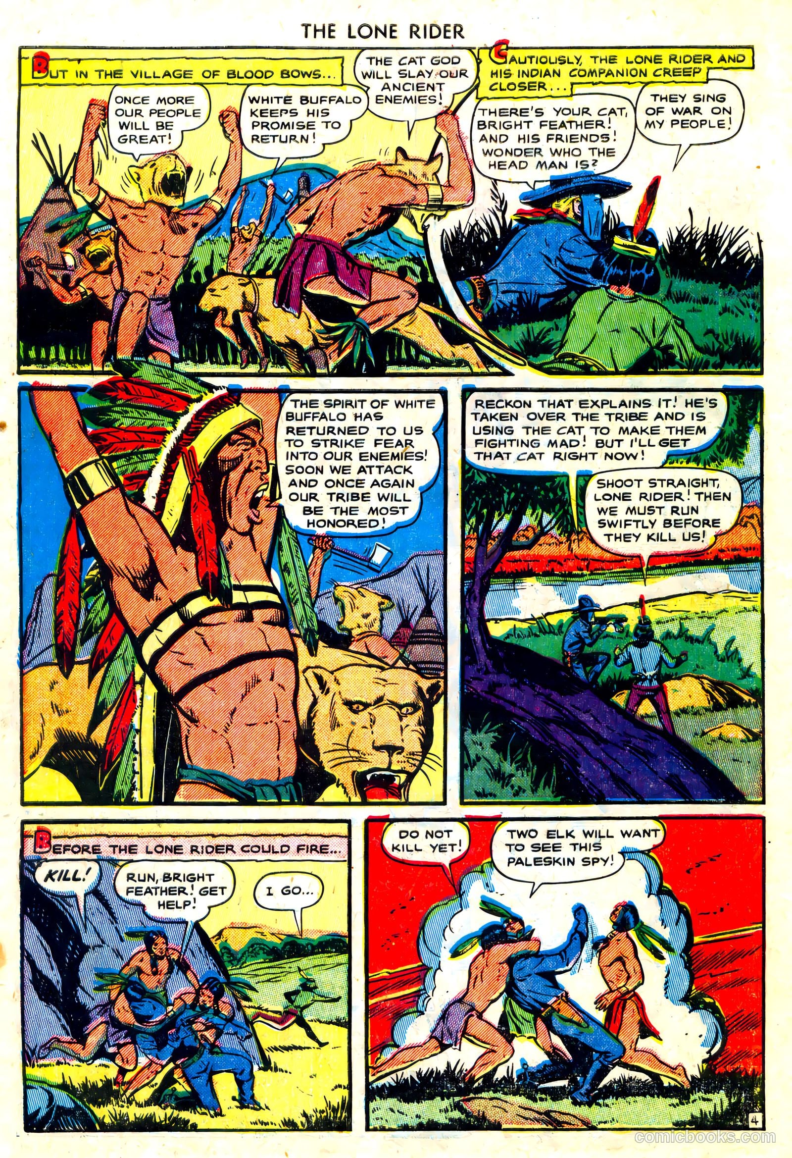 The Lone Rider #3 (1951) — page 6 of 36