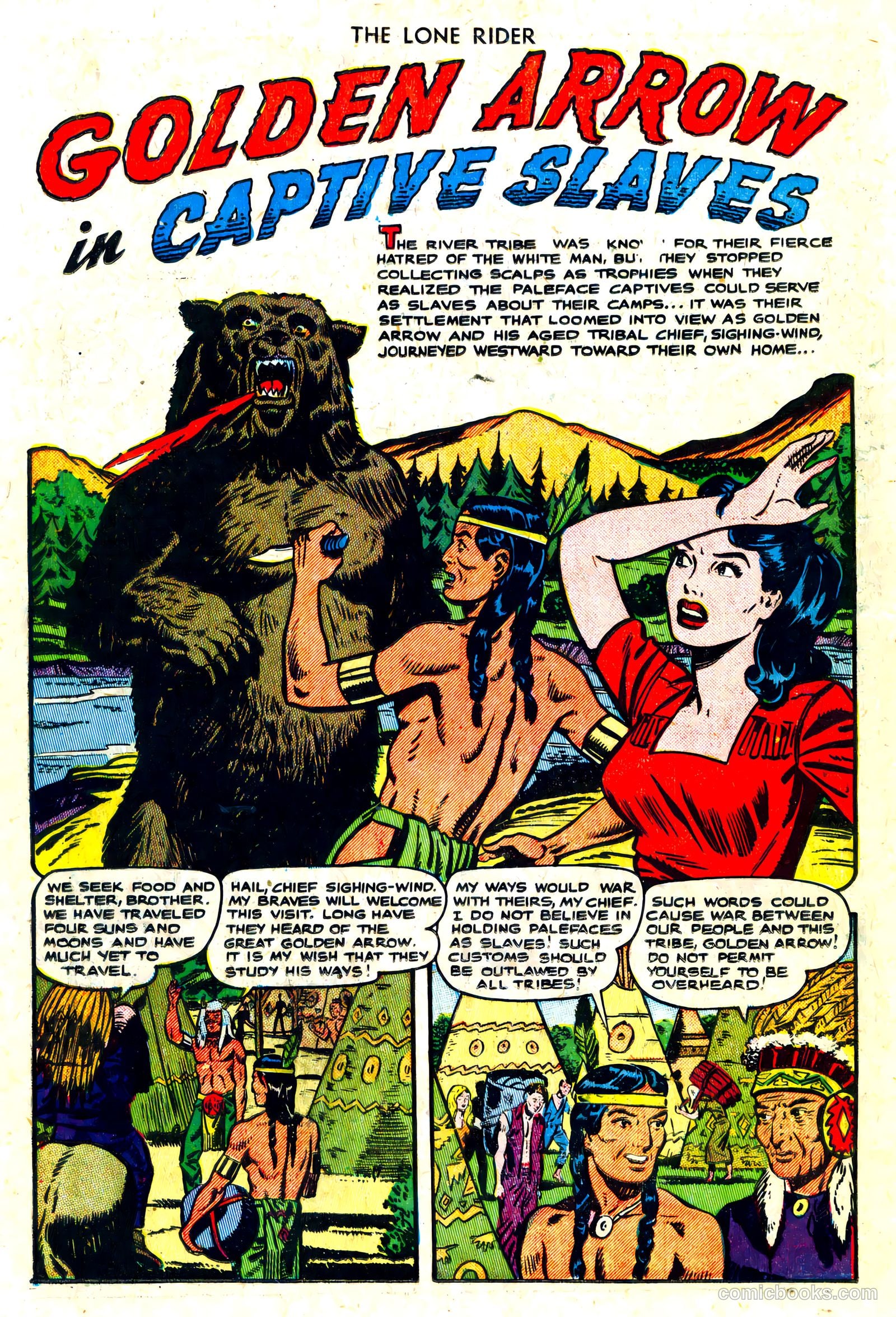The Lone Rider #3 (1951) — page 18 of 36