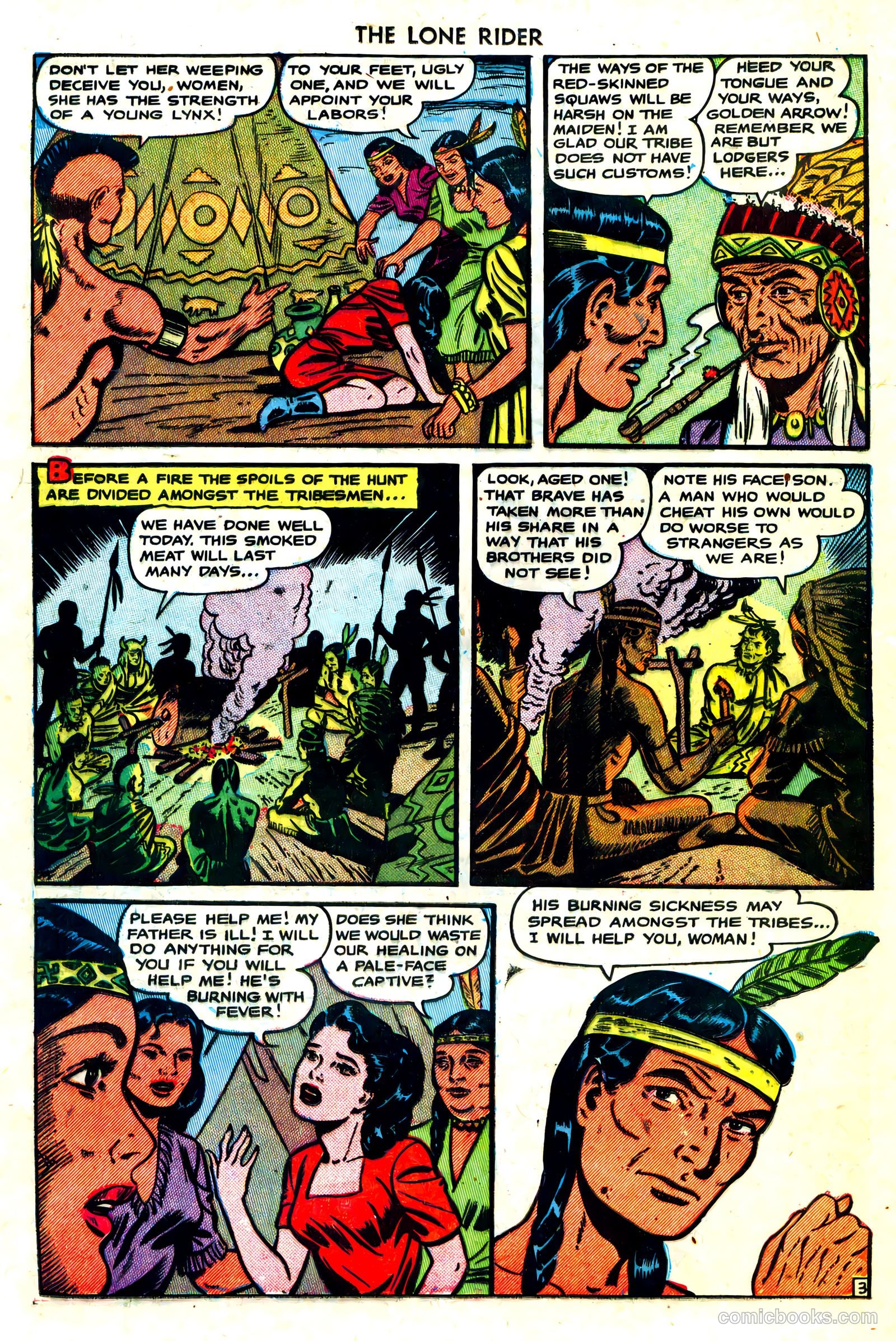 The Lone Rider #3 (1951) — page 20 of 36