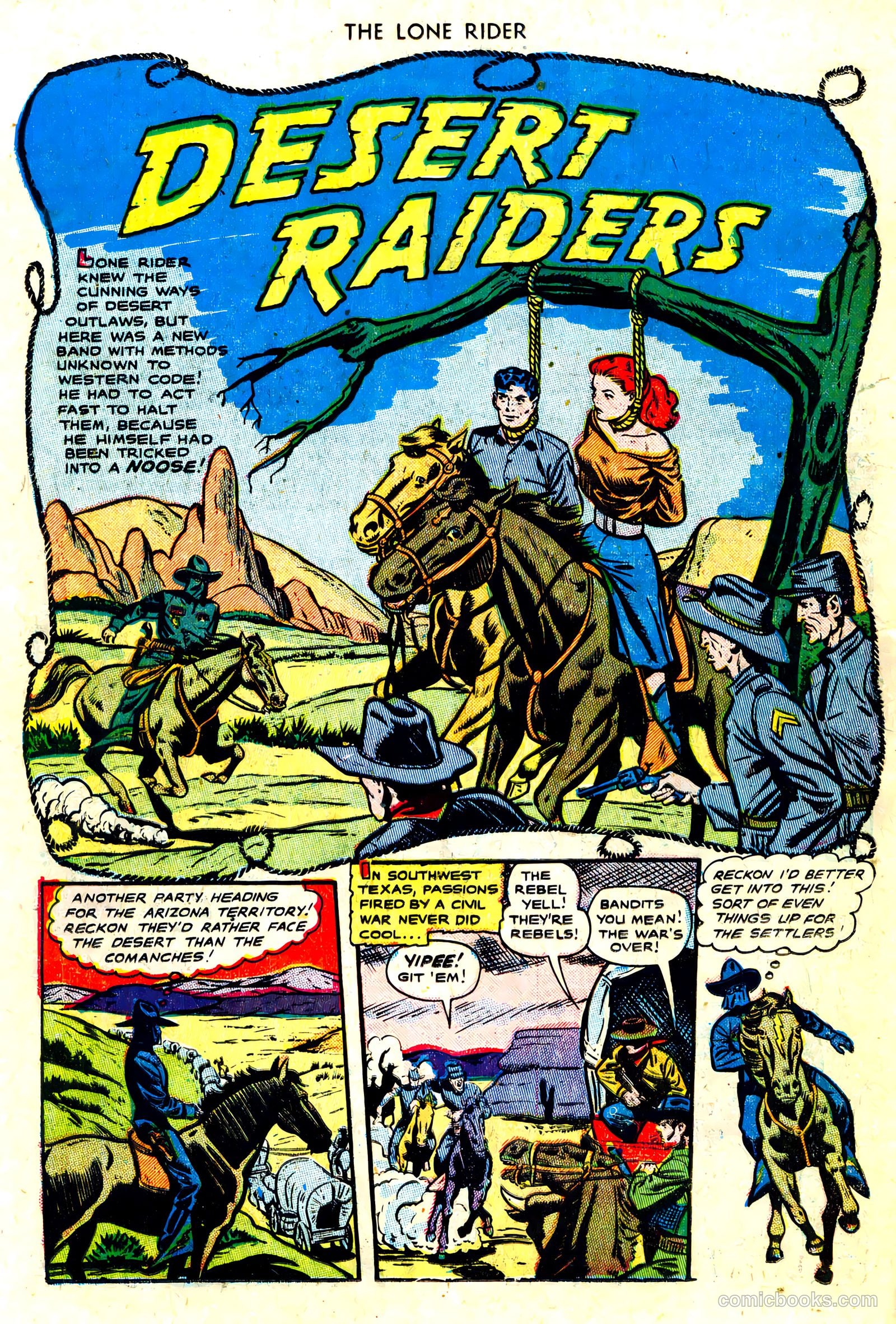 The Lone Rider #3 (1951) — page 26 of 36