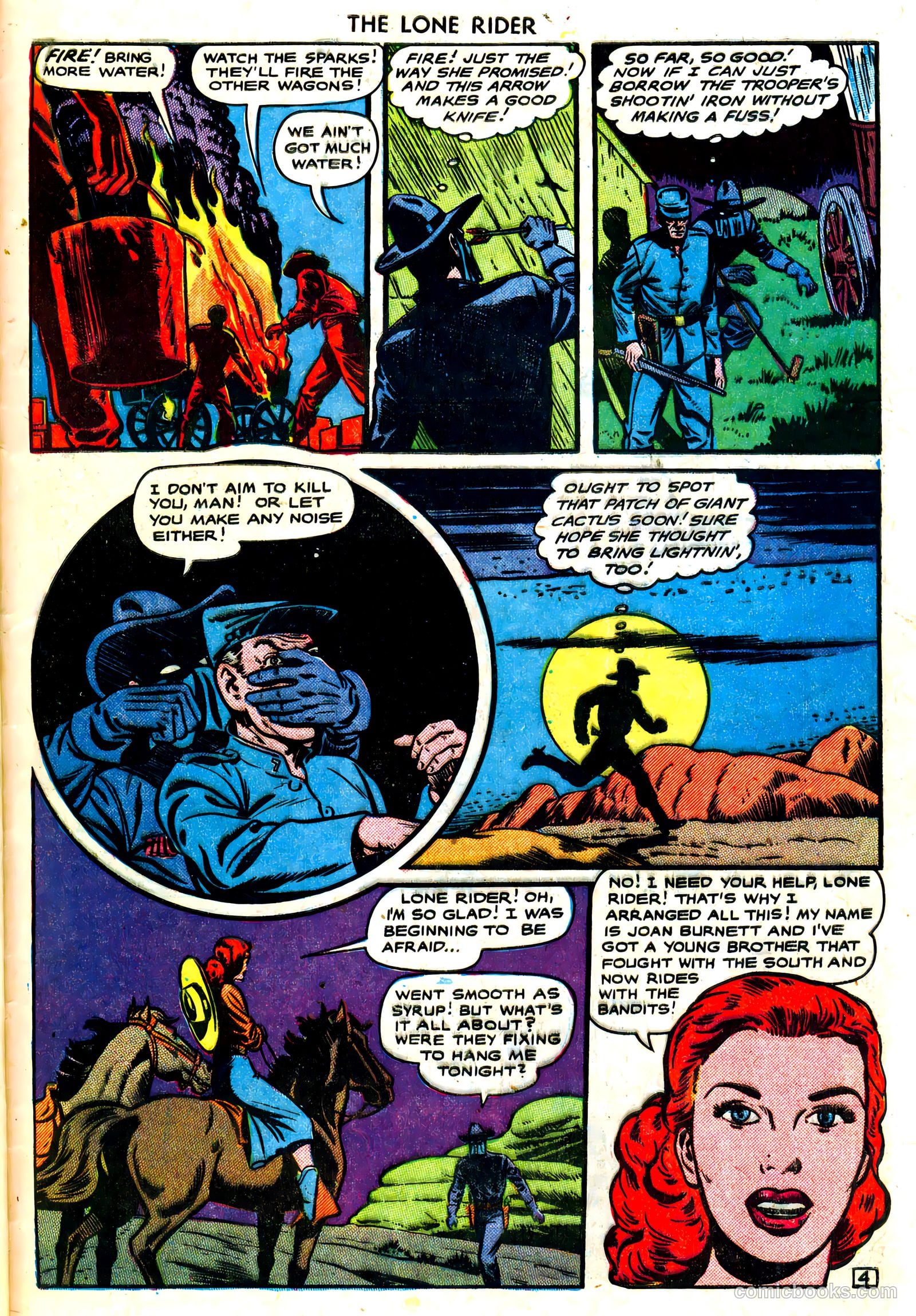 The Lone Rider #3 (1951) — page 29 of 36