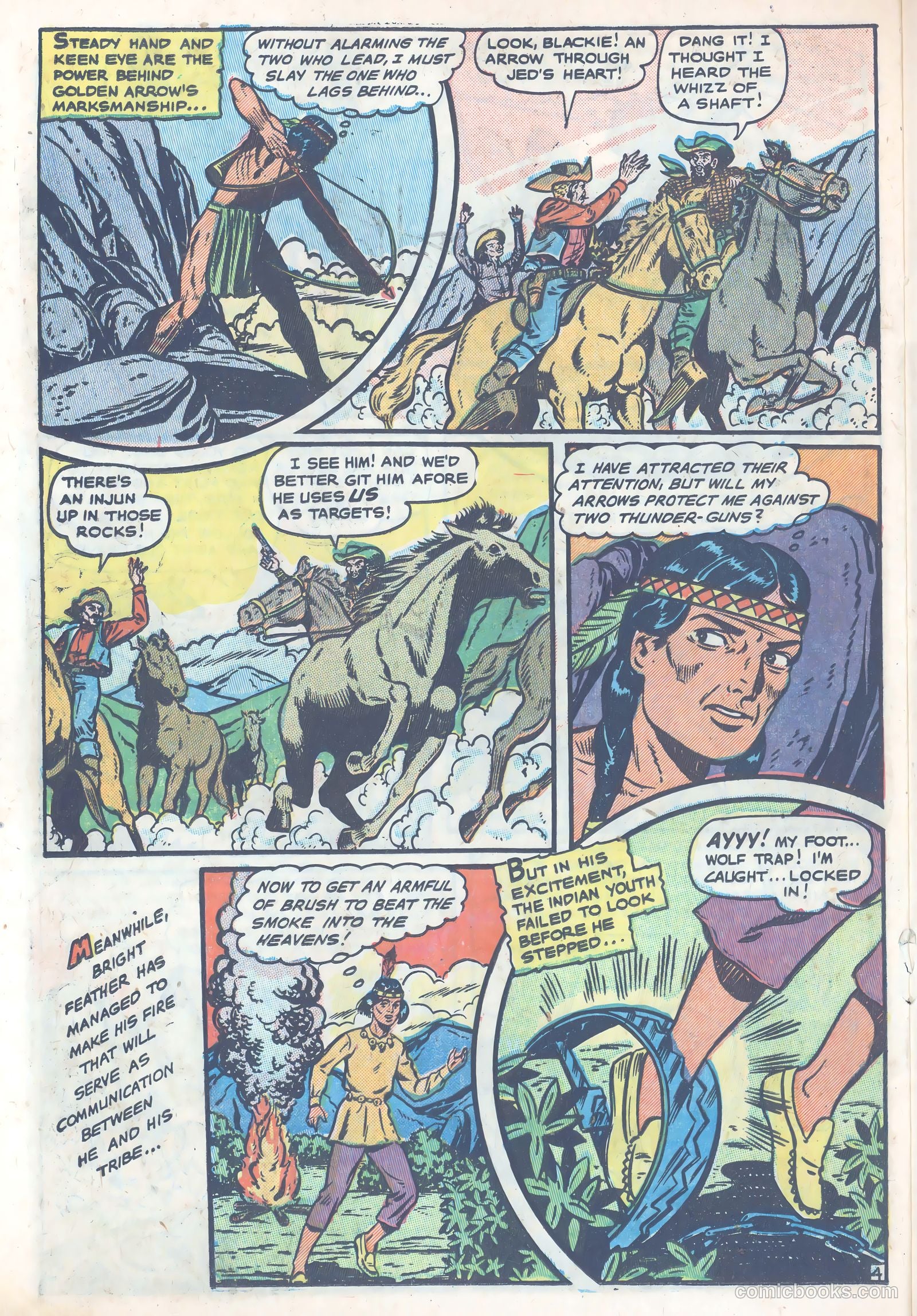 The Lone Rider #4 (1954) — page 24 of 39
