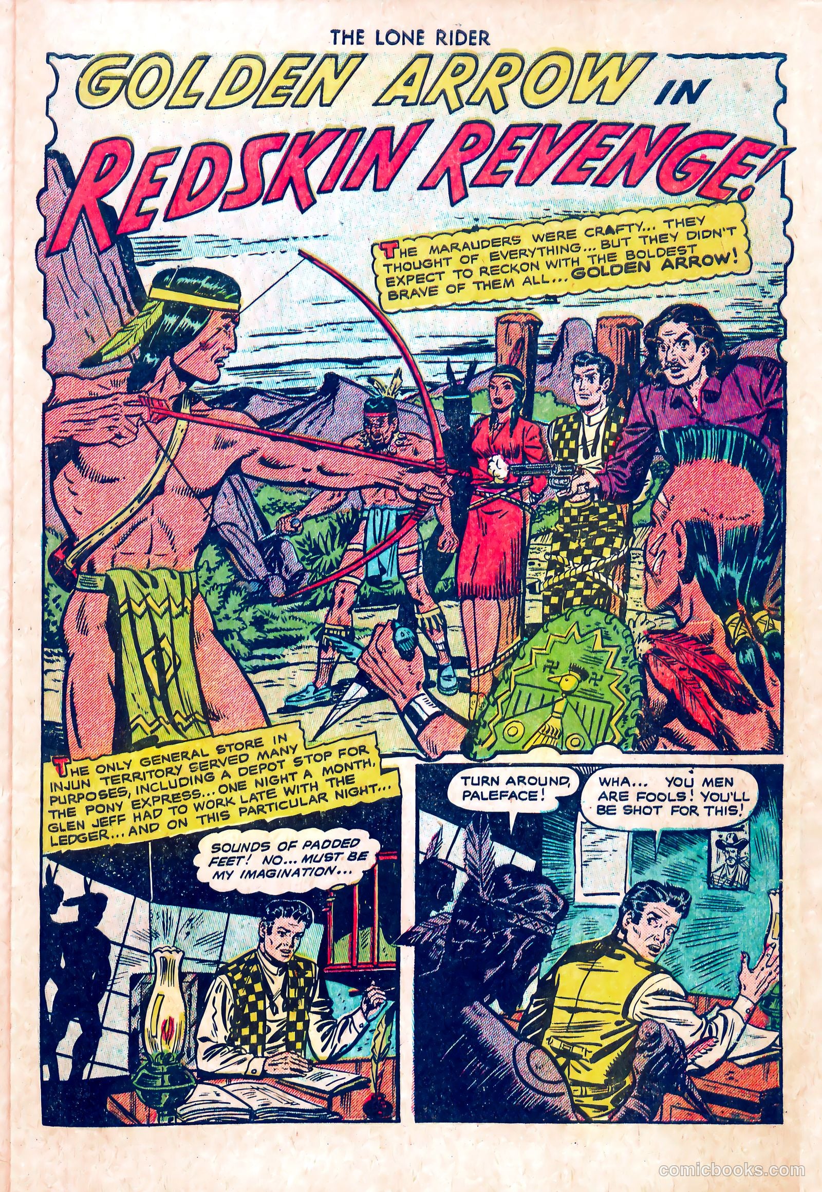 The Lone Rider #5 (1951) — page 27 of 36