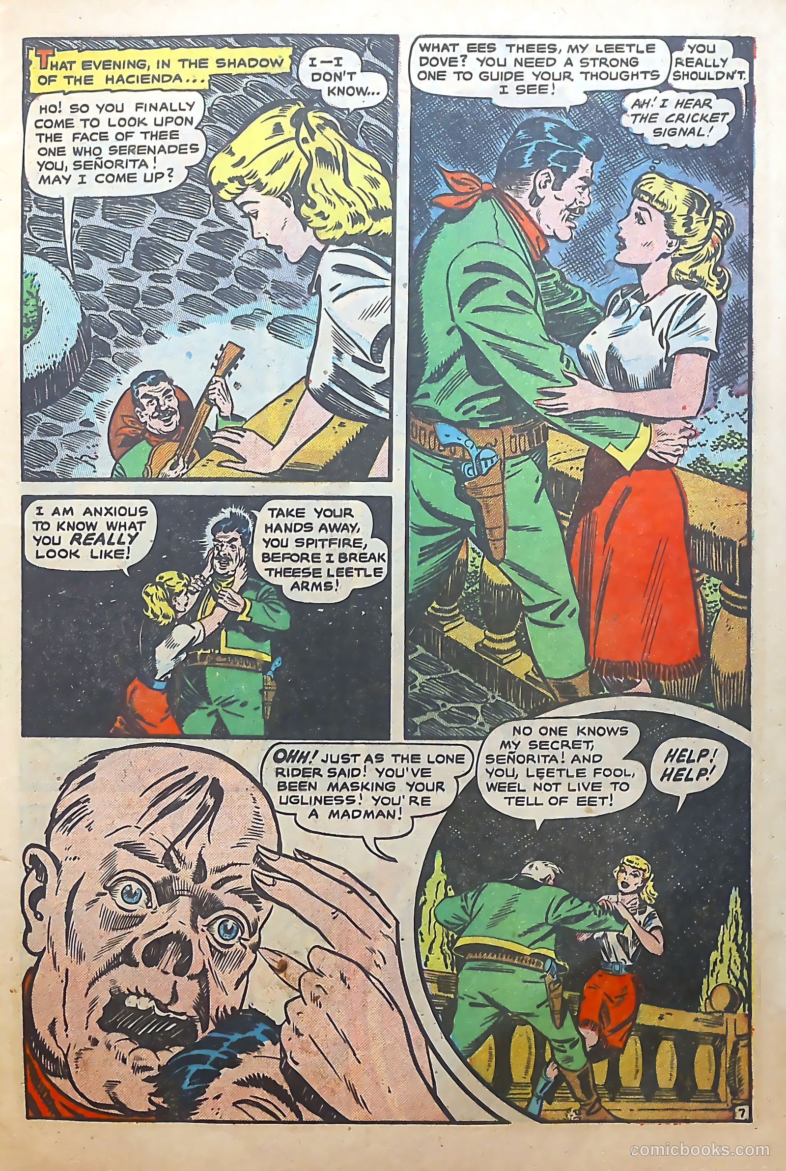 The Lone Rider #6 (1952) — page 9 of 36