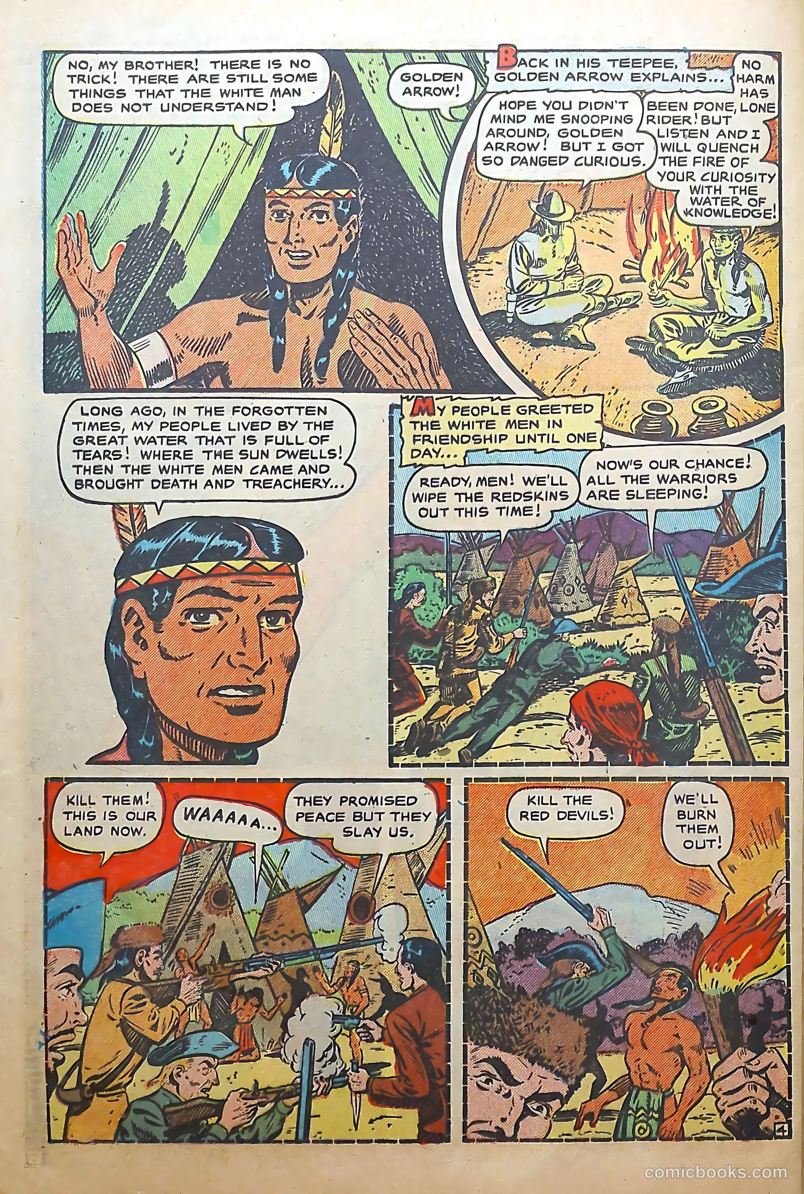 The Lone Rider #6 (1952) — page 24 of 36