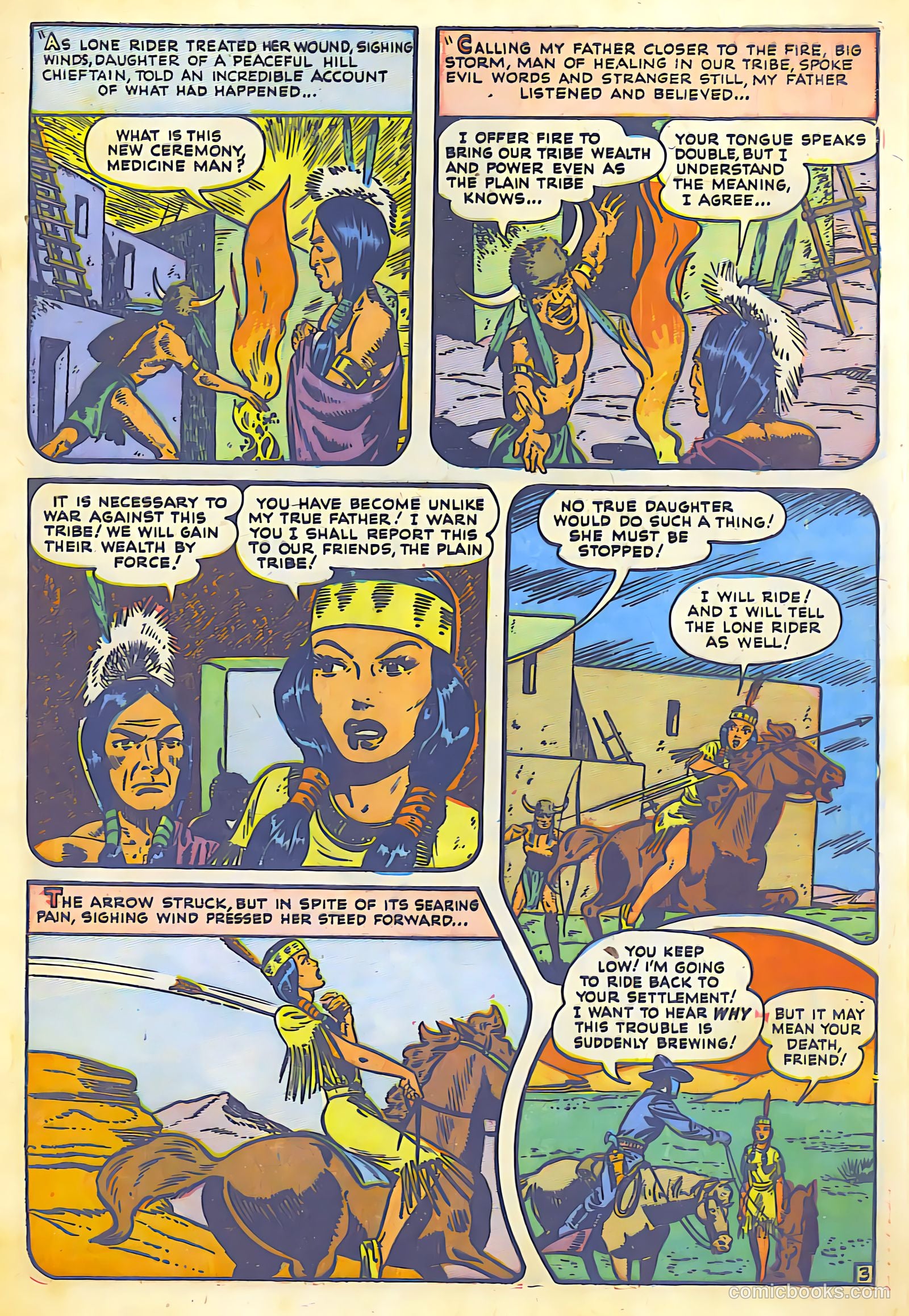 The Lone Rider #7 (1952) — page 5 of 36