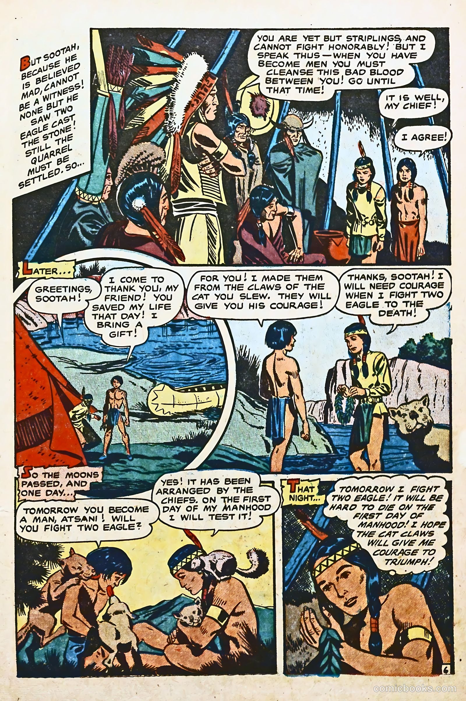 The Lone Rider #8 (1952) — page 15 of 36