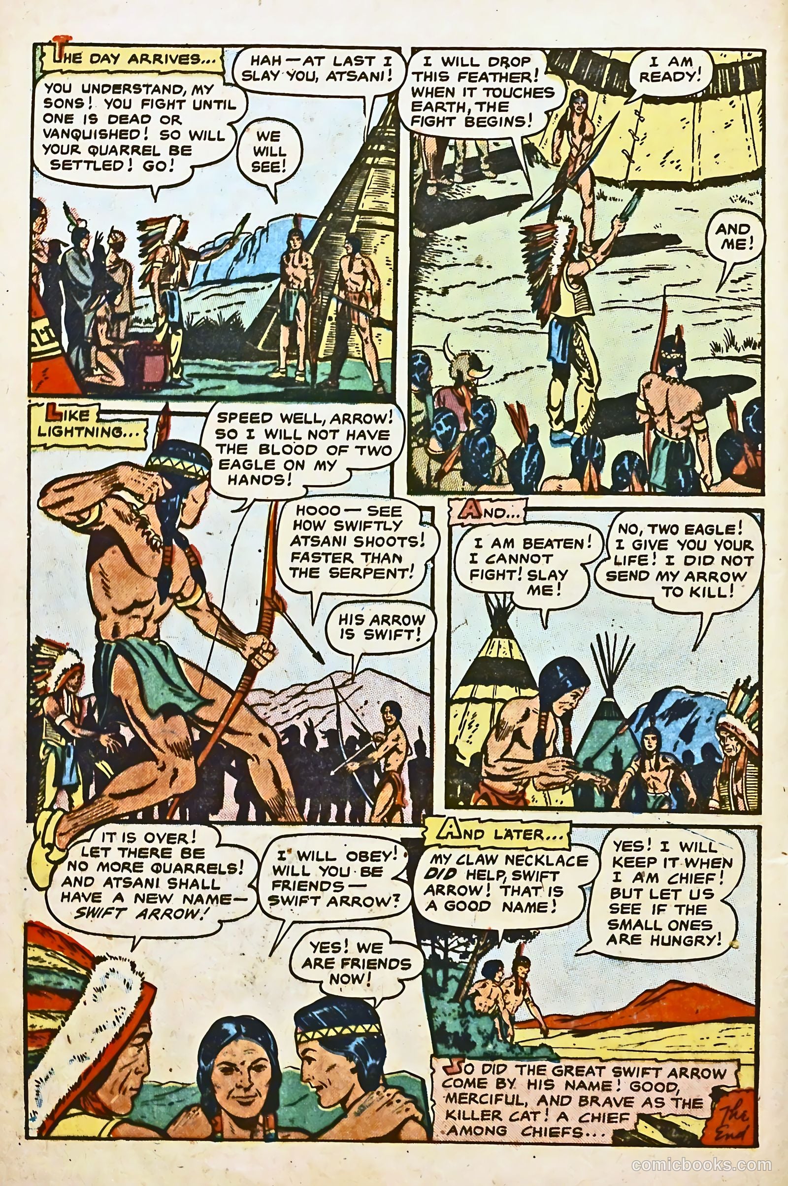 The Lone Rider #8 (1952) — page 16 of 36