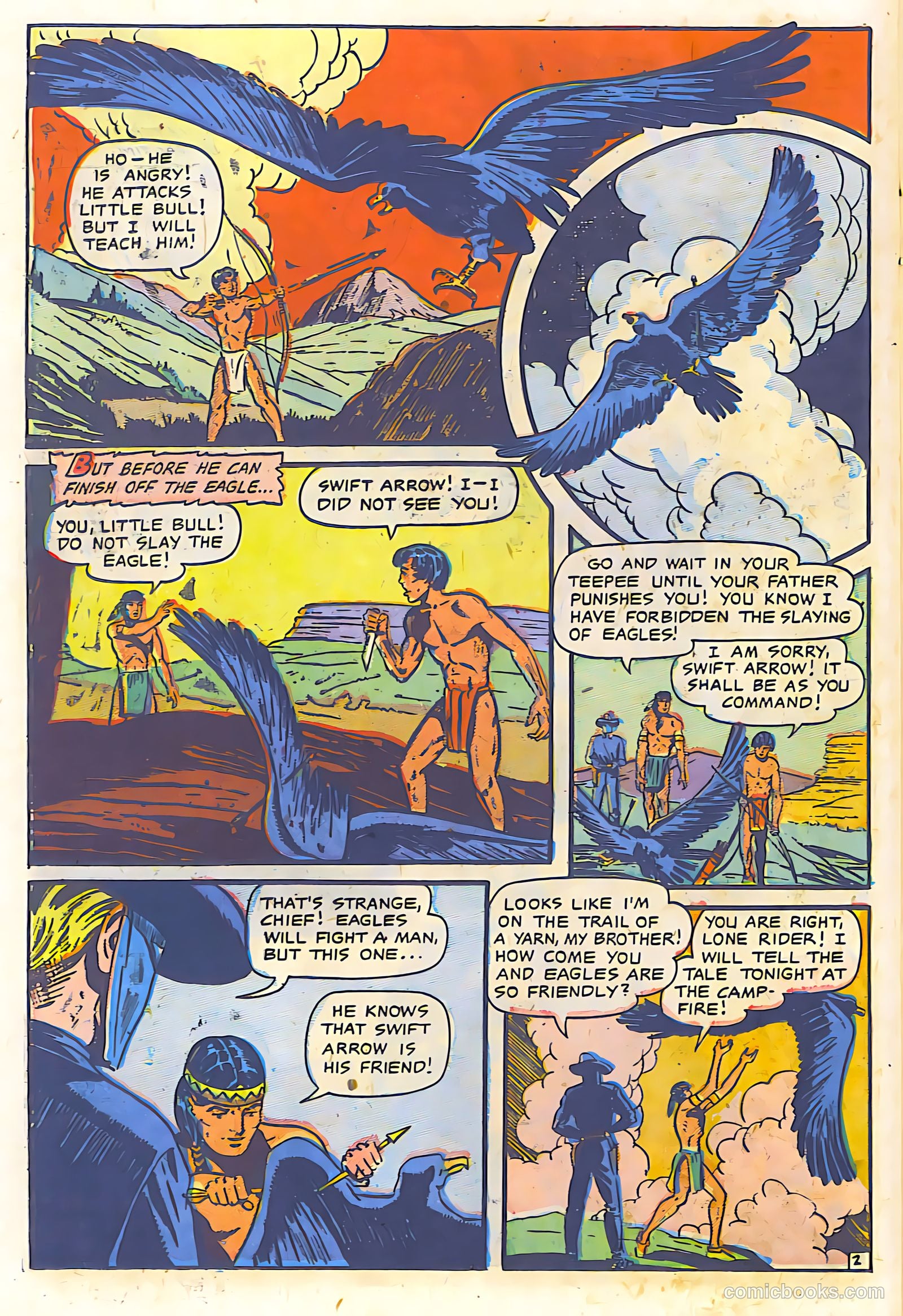 The Lone Rider #9 (1949) — page 19 of 29