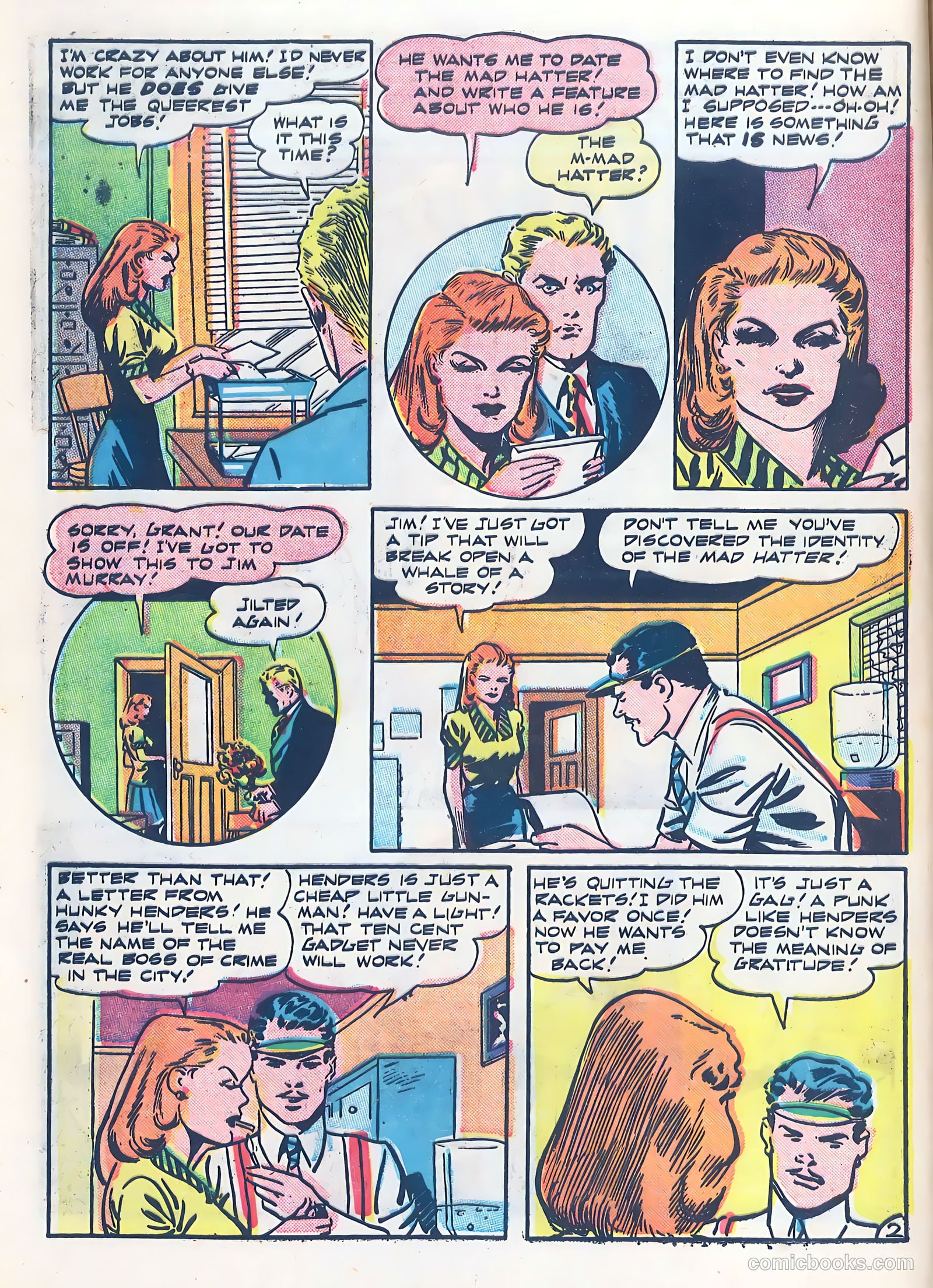 The Mad Hatter #1 (1946) — page 4 of 37