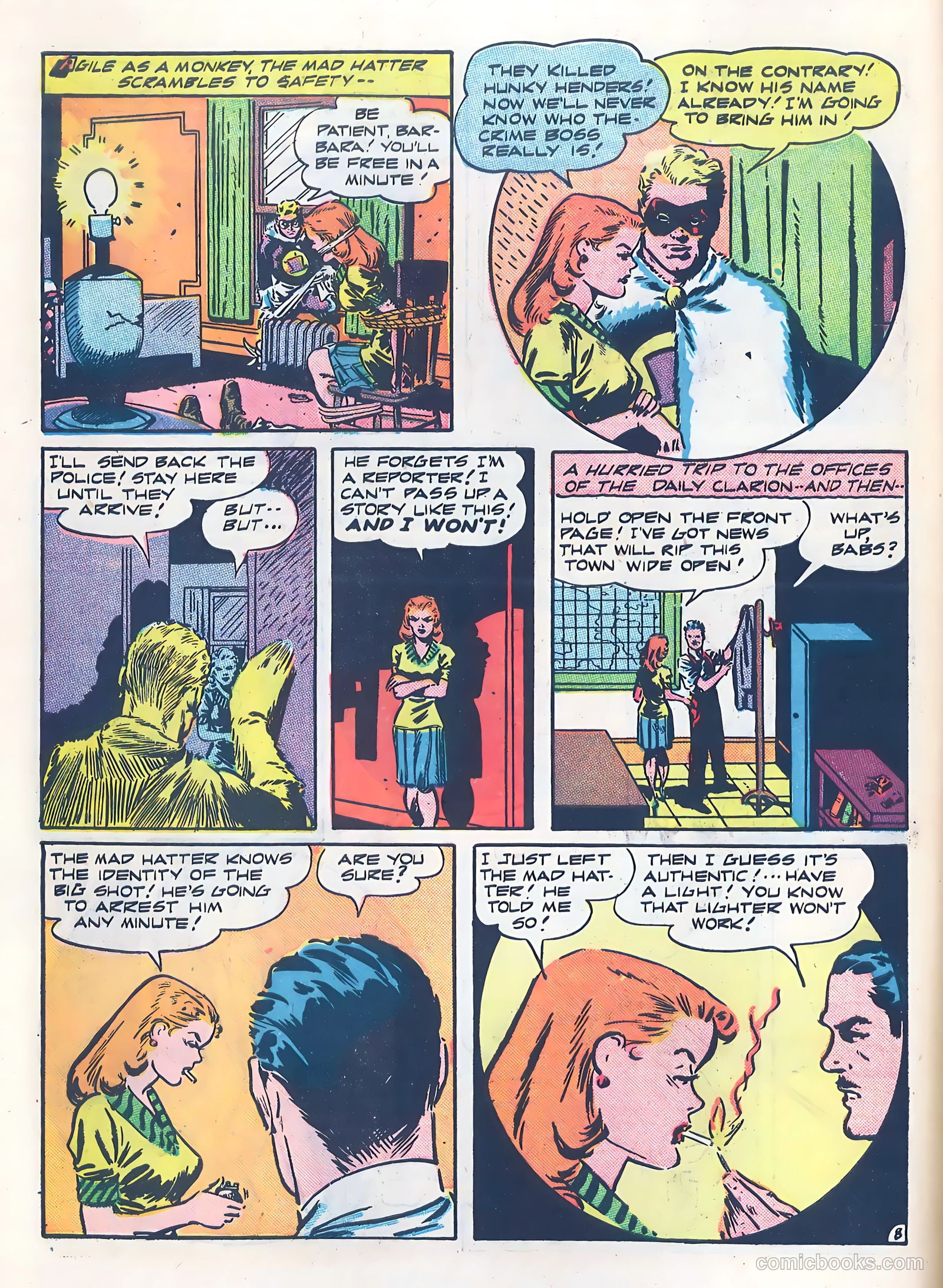 The Mad Hatter #1 (1946) — page 10 of 37