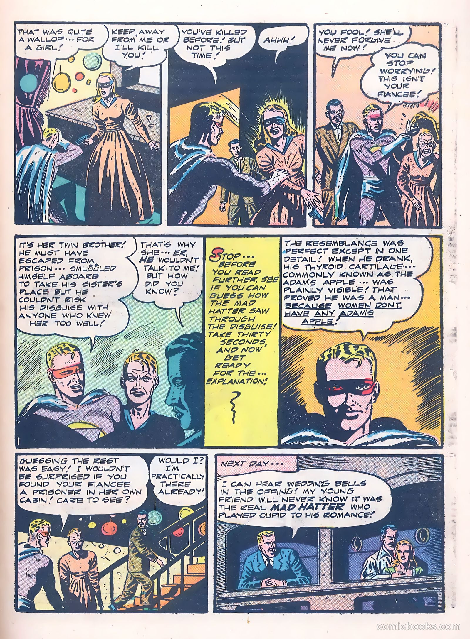 The Mad Hatter #1 (1946) — page 25 of 37