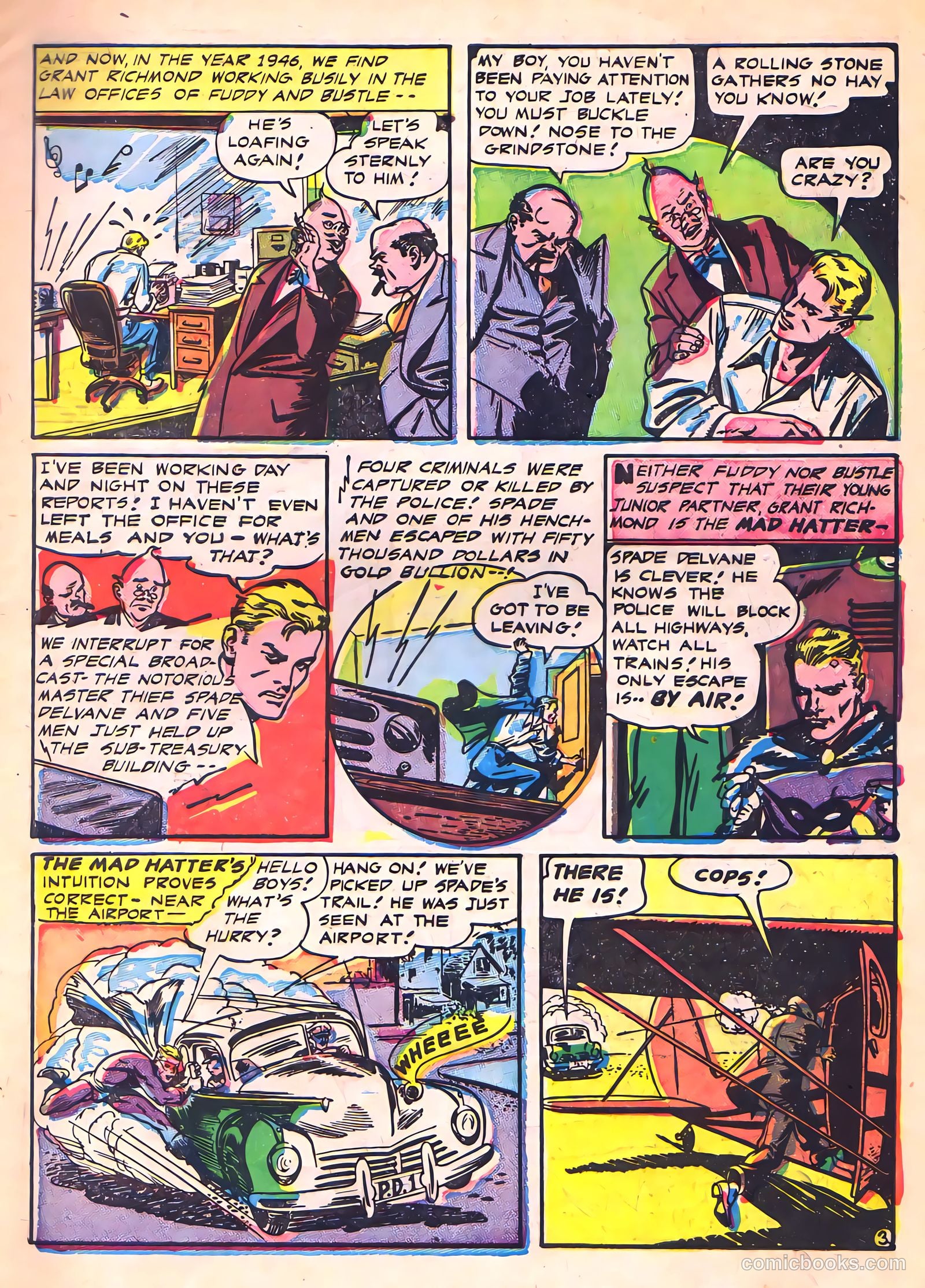 The Mad Hatter #2 (1946) — page 5 of 52