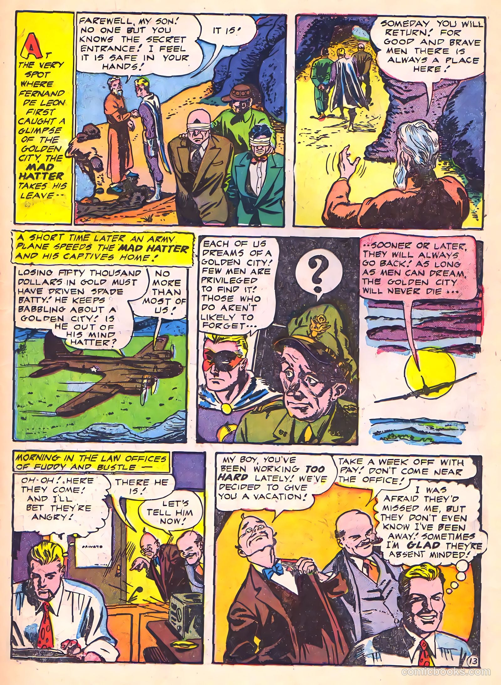 The Mad Hatter #2 (1946) — page 15 of 52