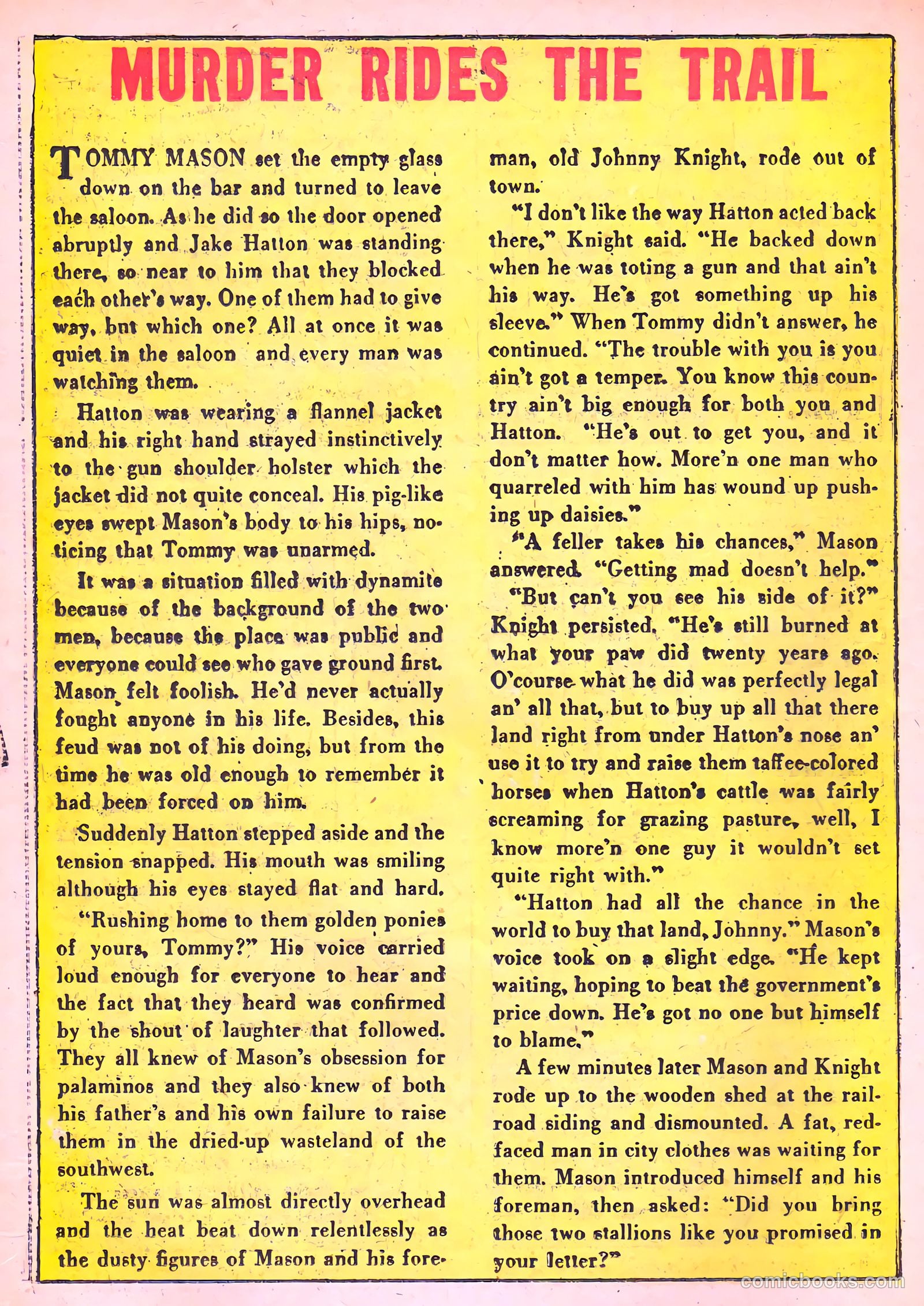 The Mad Hatter #2 (1946) — page 36 of 52