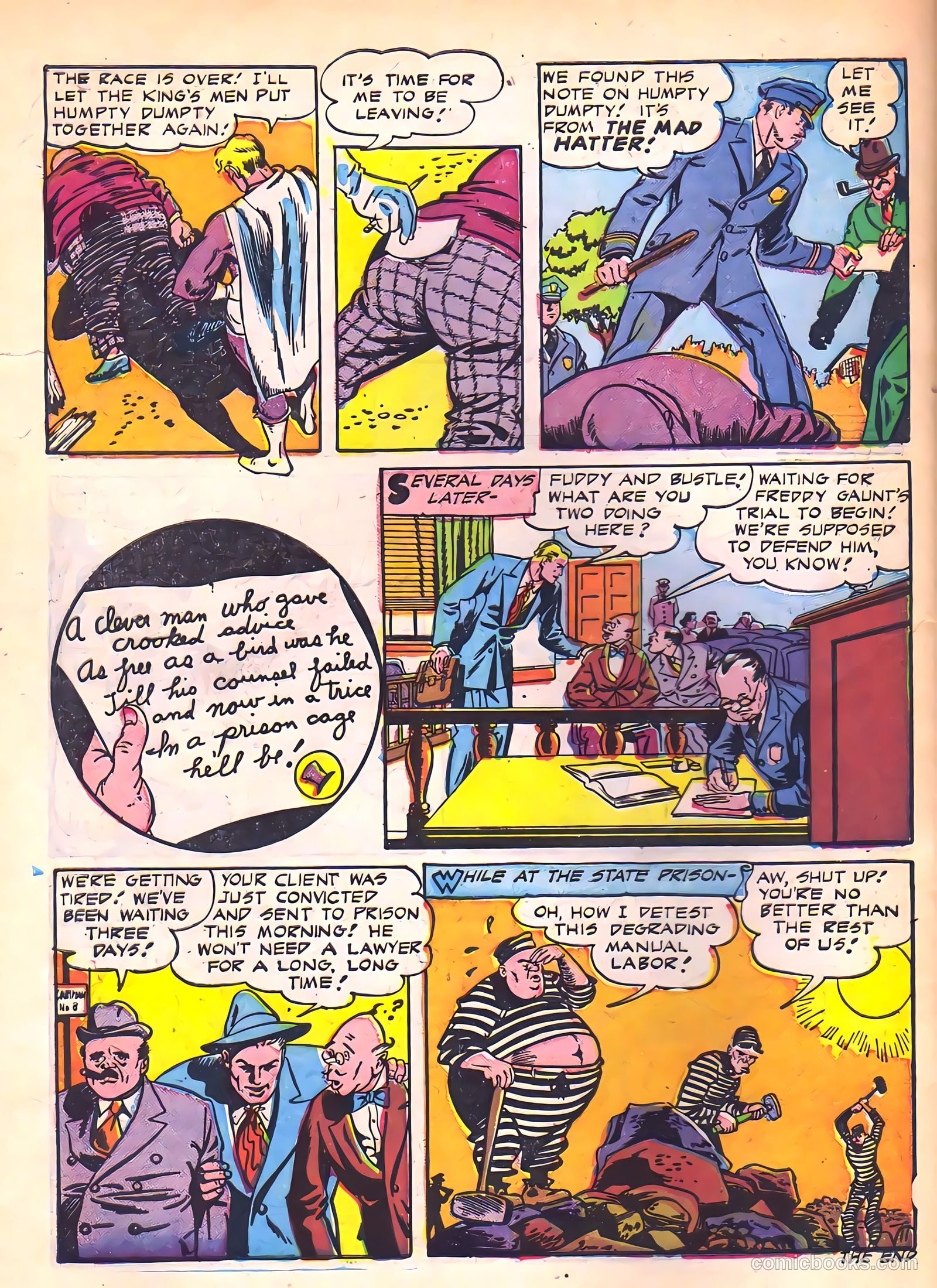 The Mad Hatter #2 (1946) — page 50 of 52