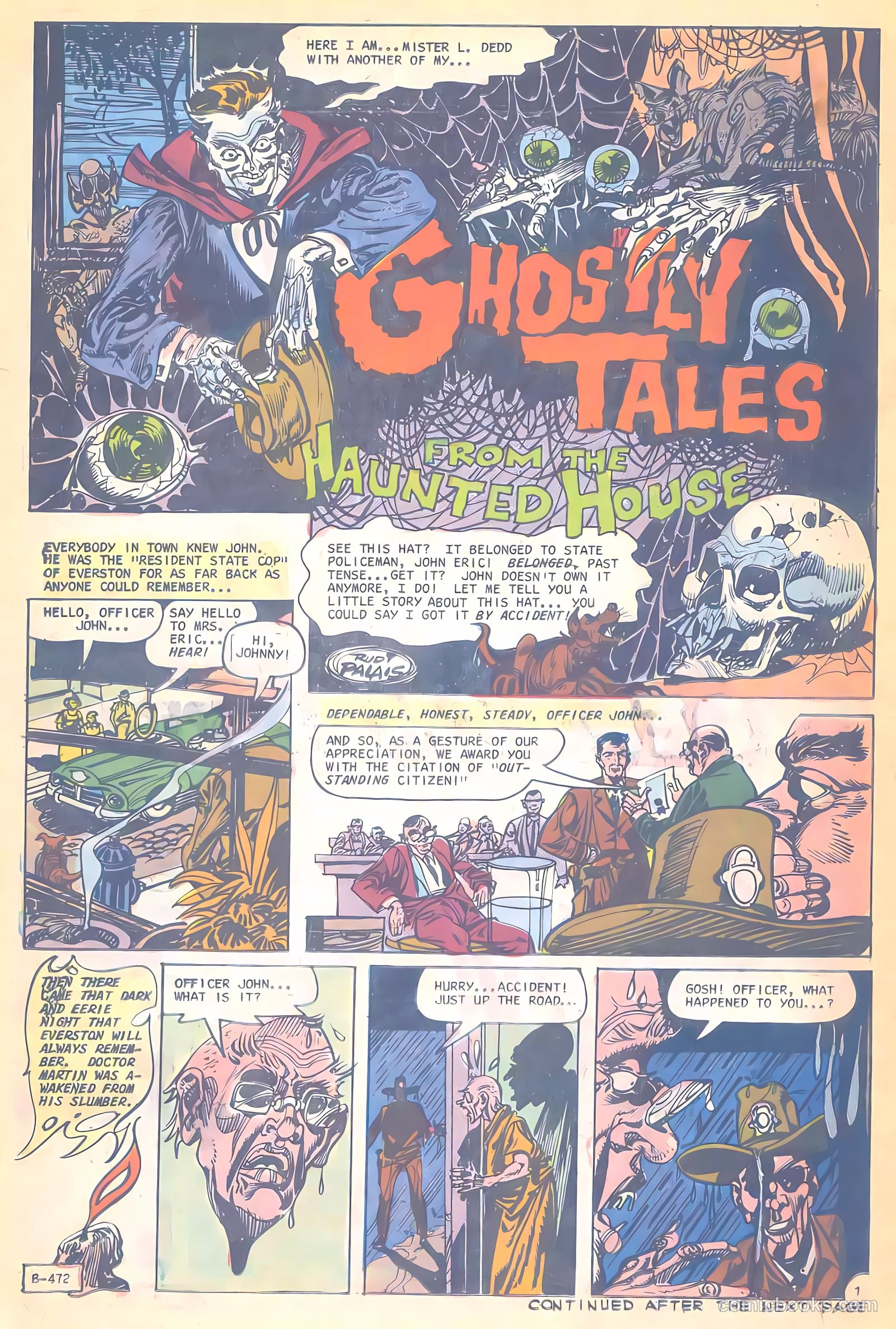 The Many Ghosts of Dr. Graves #1 (1967) — page 18 of 27