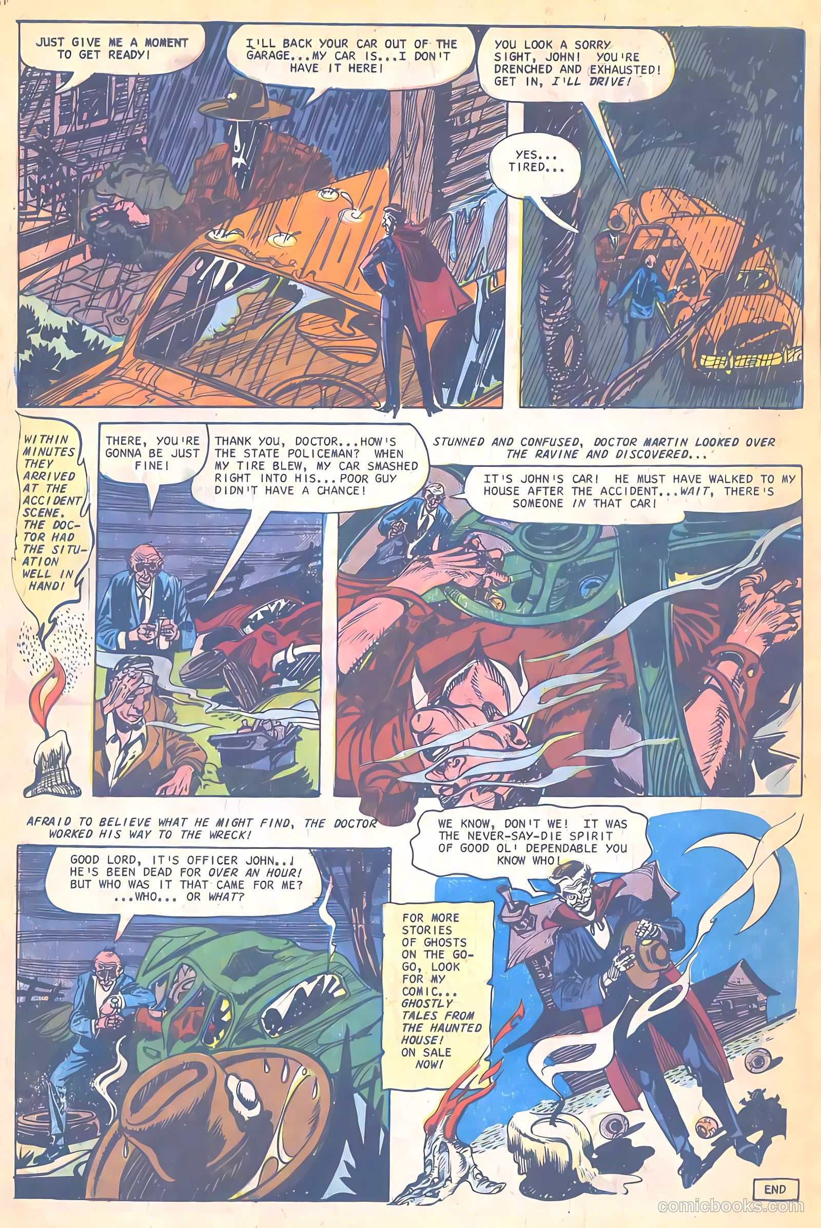 The Many Ghosts of Dr. Graves #1 (1967) — page 19 of 27