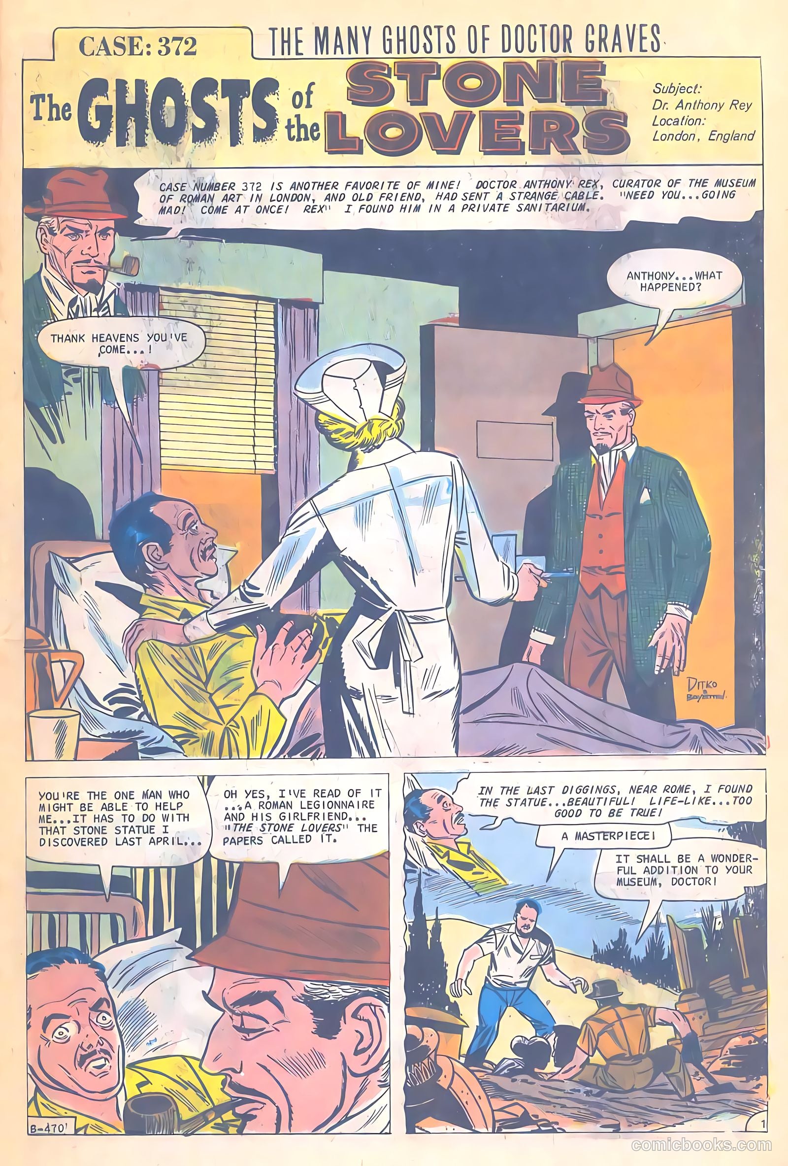 The Many Ghosts of Dr. Graves #1 (1967) — page 20 of 27