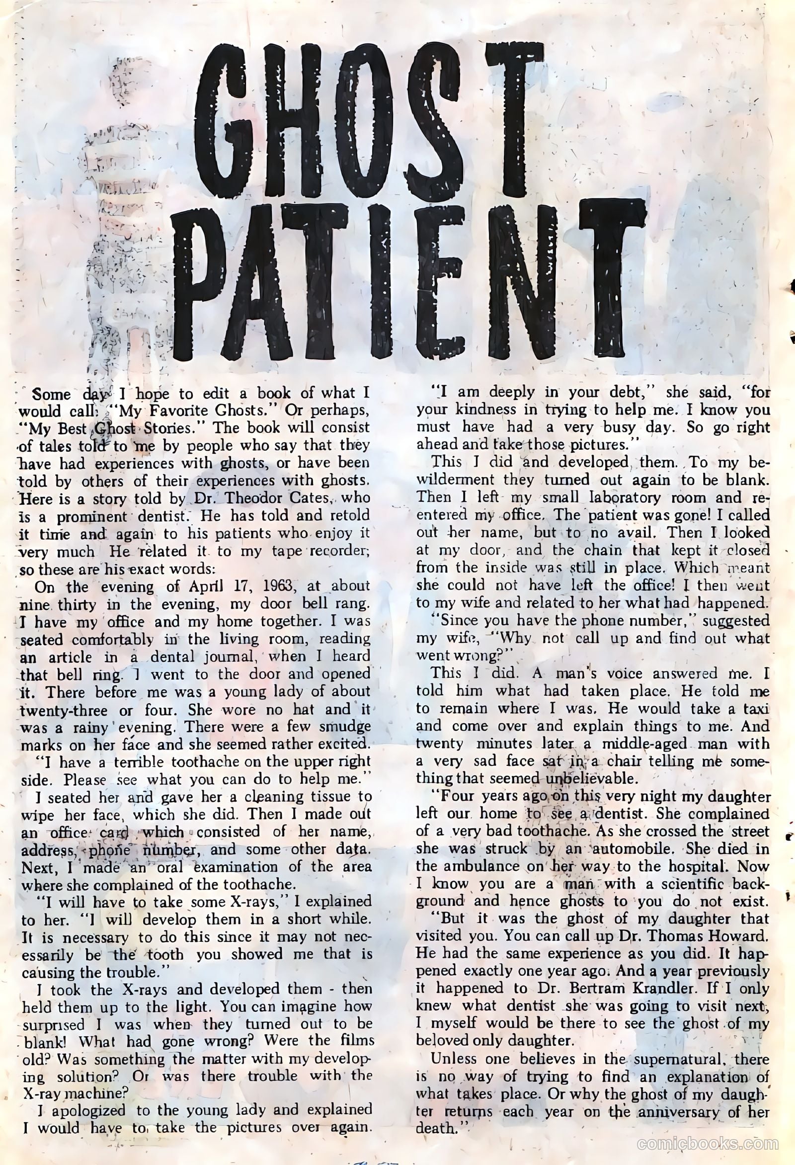 The Many Ghosts of Dr. Graves #2 (1967) — page 22 of 36