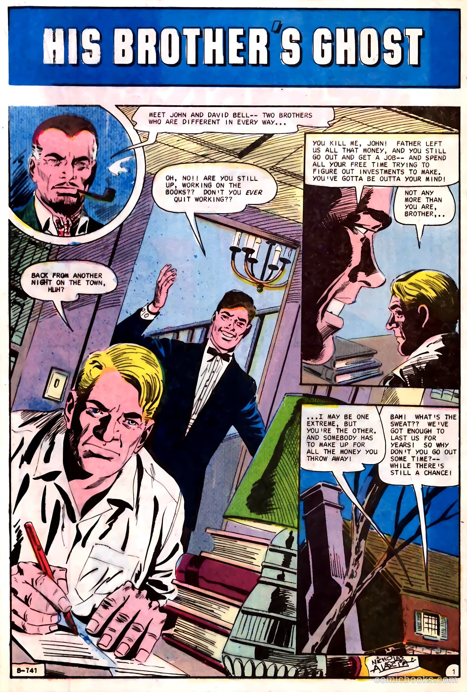 The Many Ghosts of Dr. Graves #3 (1967) — page 4 of 36