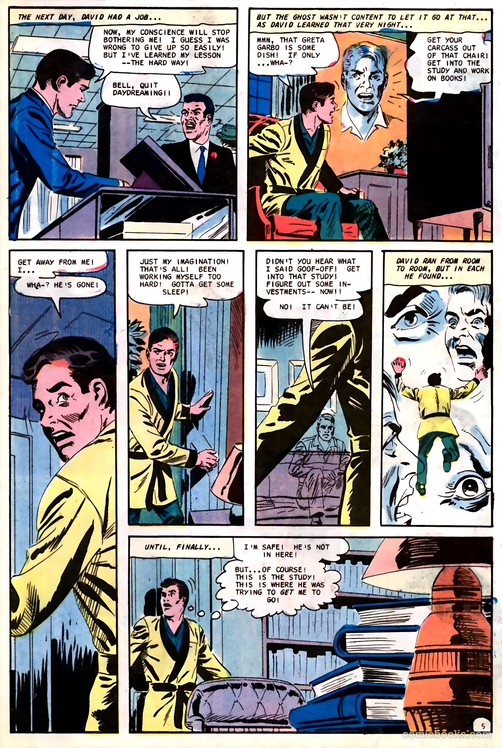 The Many Ghosts of Dr. Graves #3 (1967) — page 9 of 36